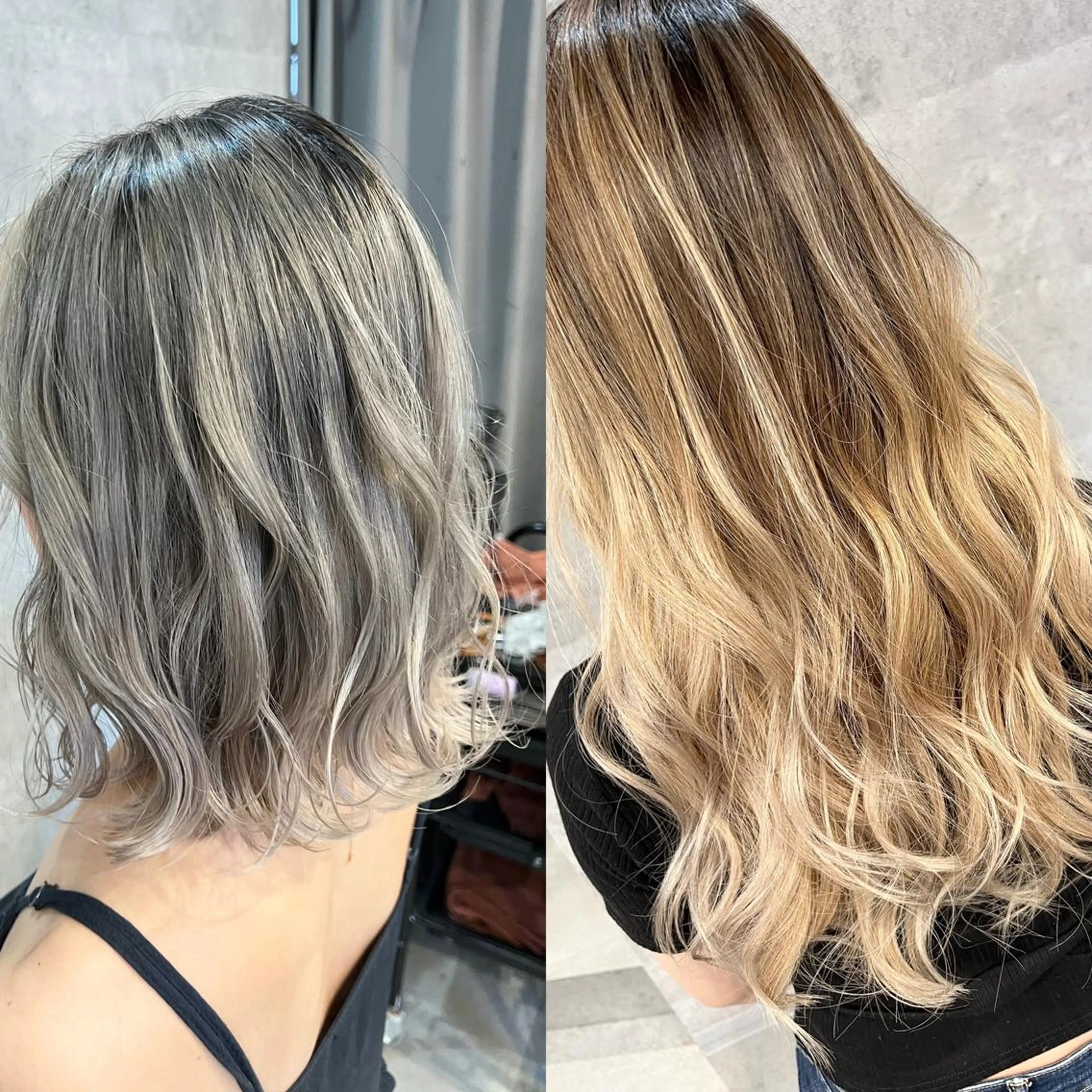 カラー ブリーチ ハイトーンカラー ヘアカラー 寺嶋 貴大のヘアスタイル