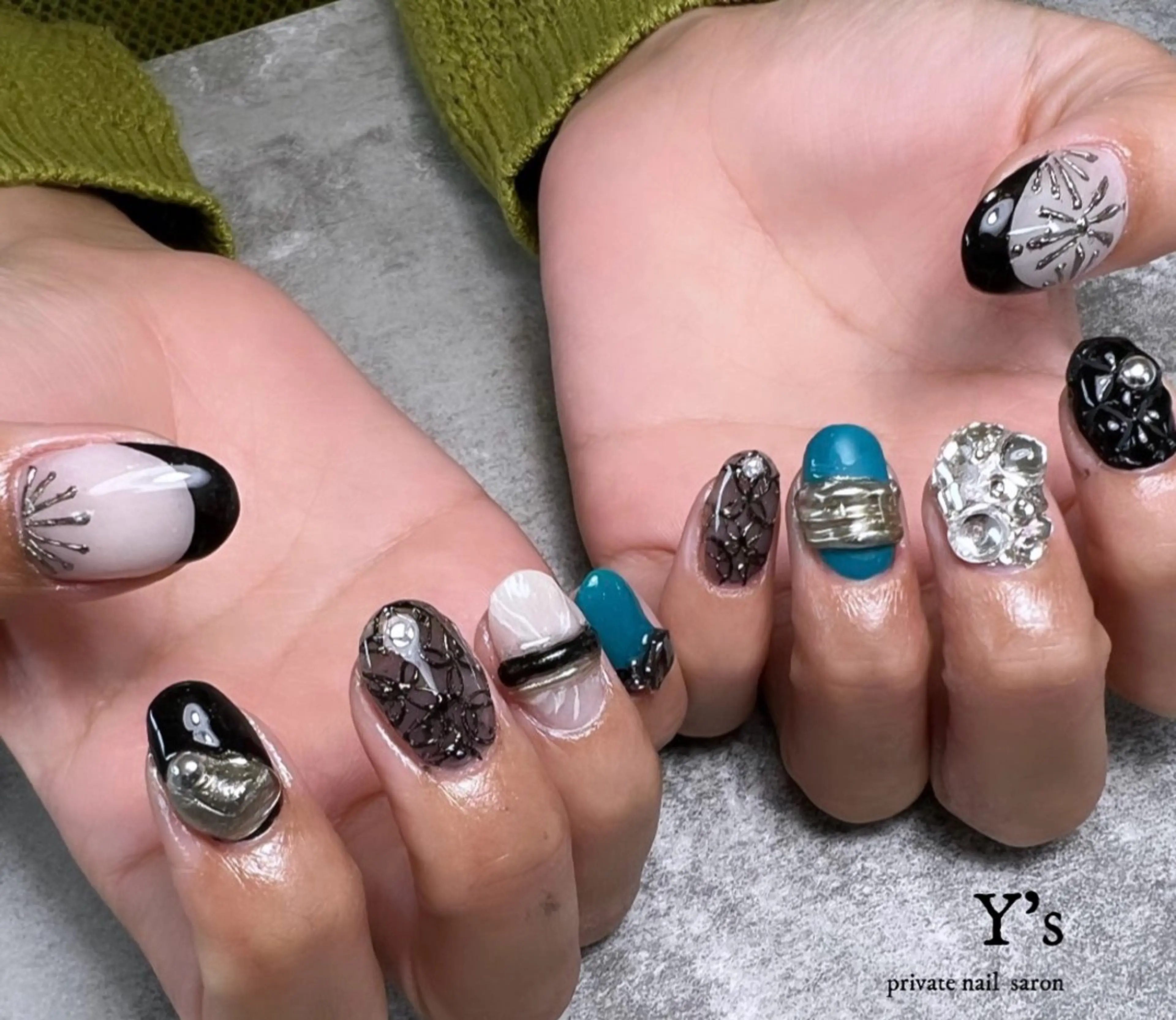 ネイル ハンドネイル Y's nail ˚✧₊YUIのネイルデザイン