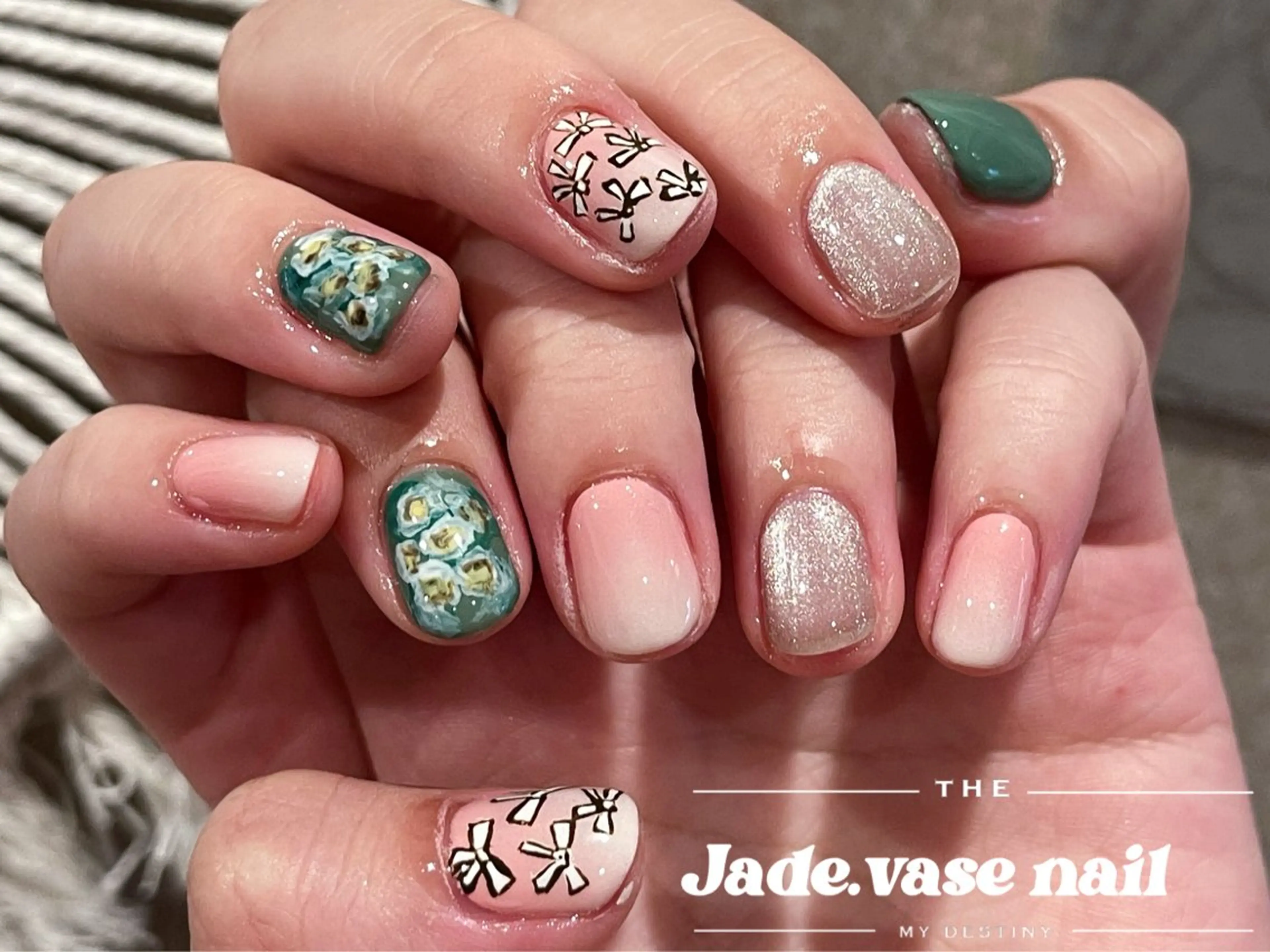 ネイル ハンドネイル ハンドケア ✰Jade.vase 銀座一丁目・東銀座のネイルデザイン