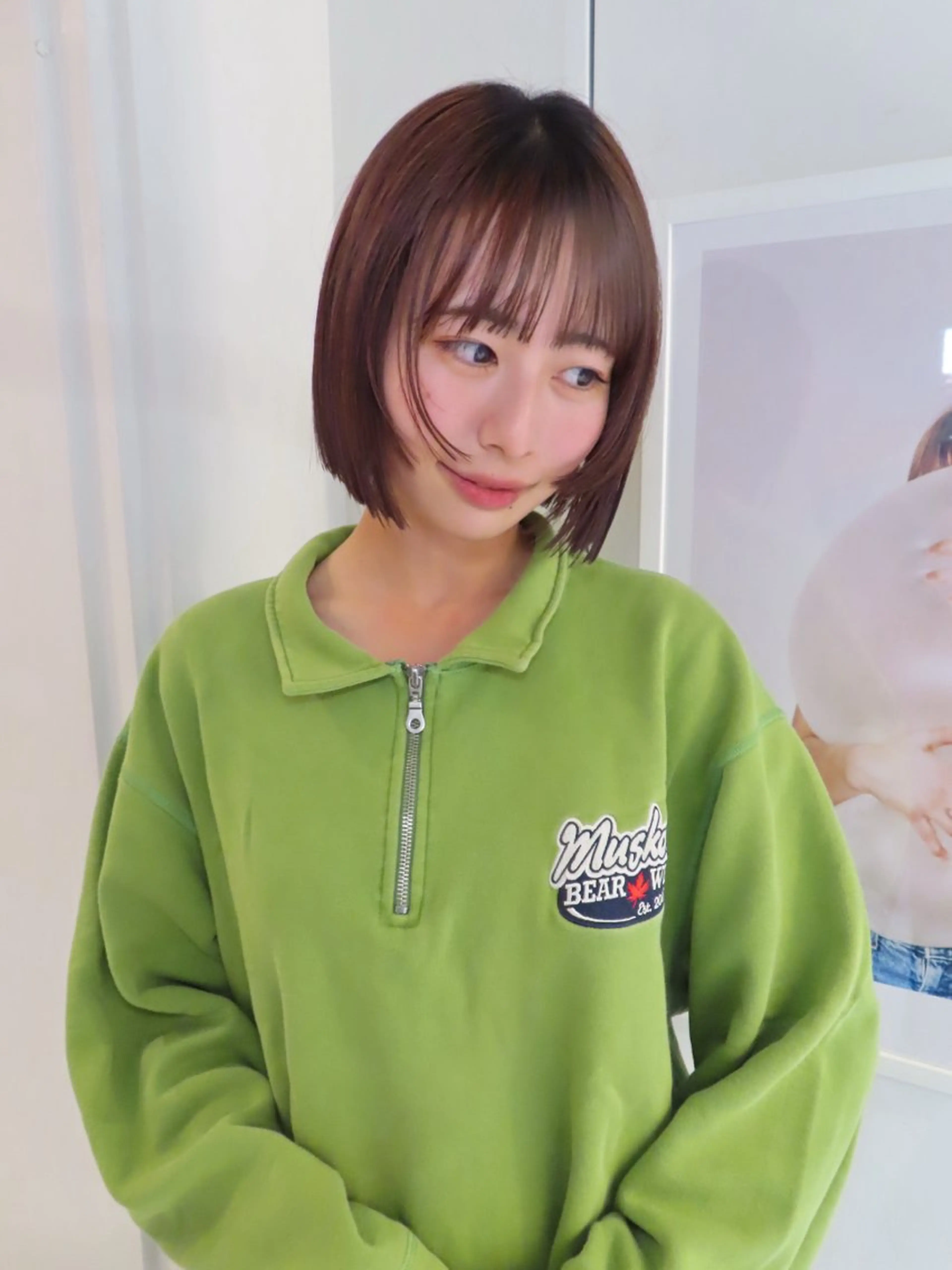 ショート rizu　/ ボブ /中明度カラー🥨のヘアスタイル