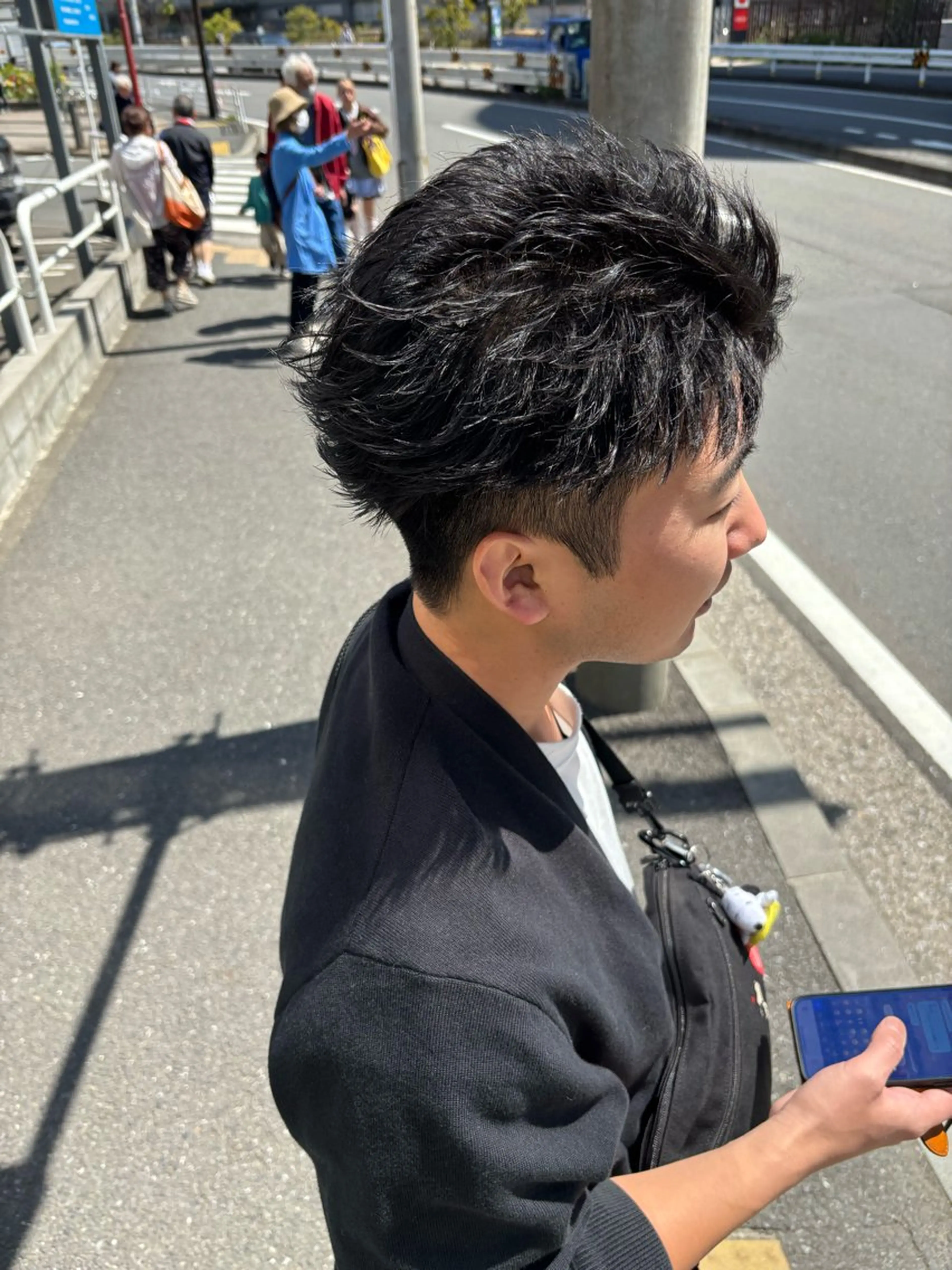 メンズ カット トリートメント ヘッドスパ ヘアセット Go Today シェアサロン 横浜店所属・【ただの天才 🎨】のヘアスタイル