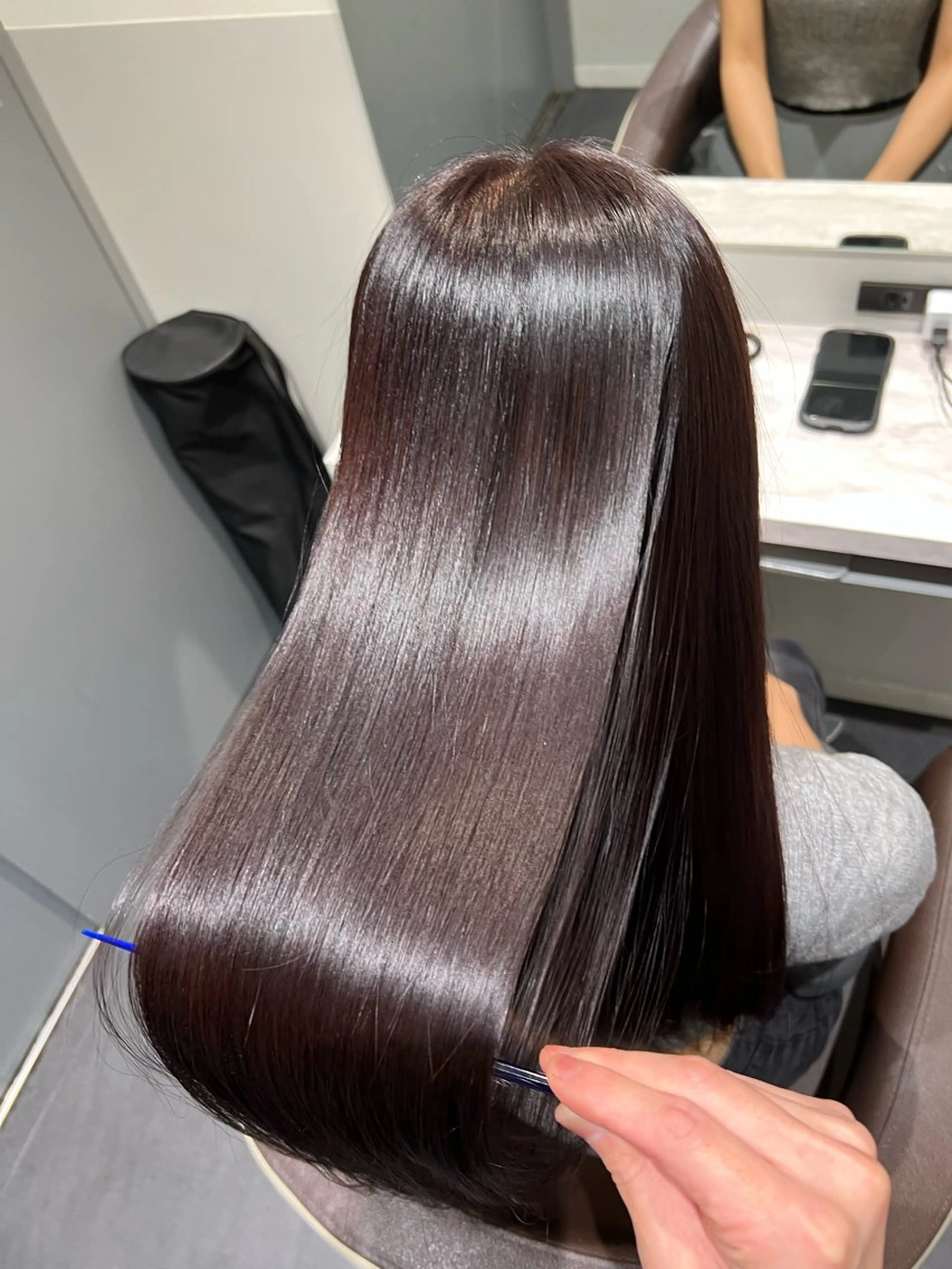 ロング カラー ヘアアレンジ 髪質改善 カット ヘアカラー 縮毛矯正 トリートメント SALOWIN east店6F所属・TAKUMI 【美髪特化】のヘアスタイル