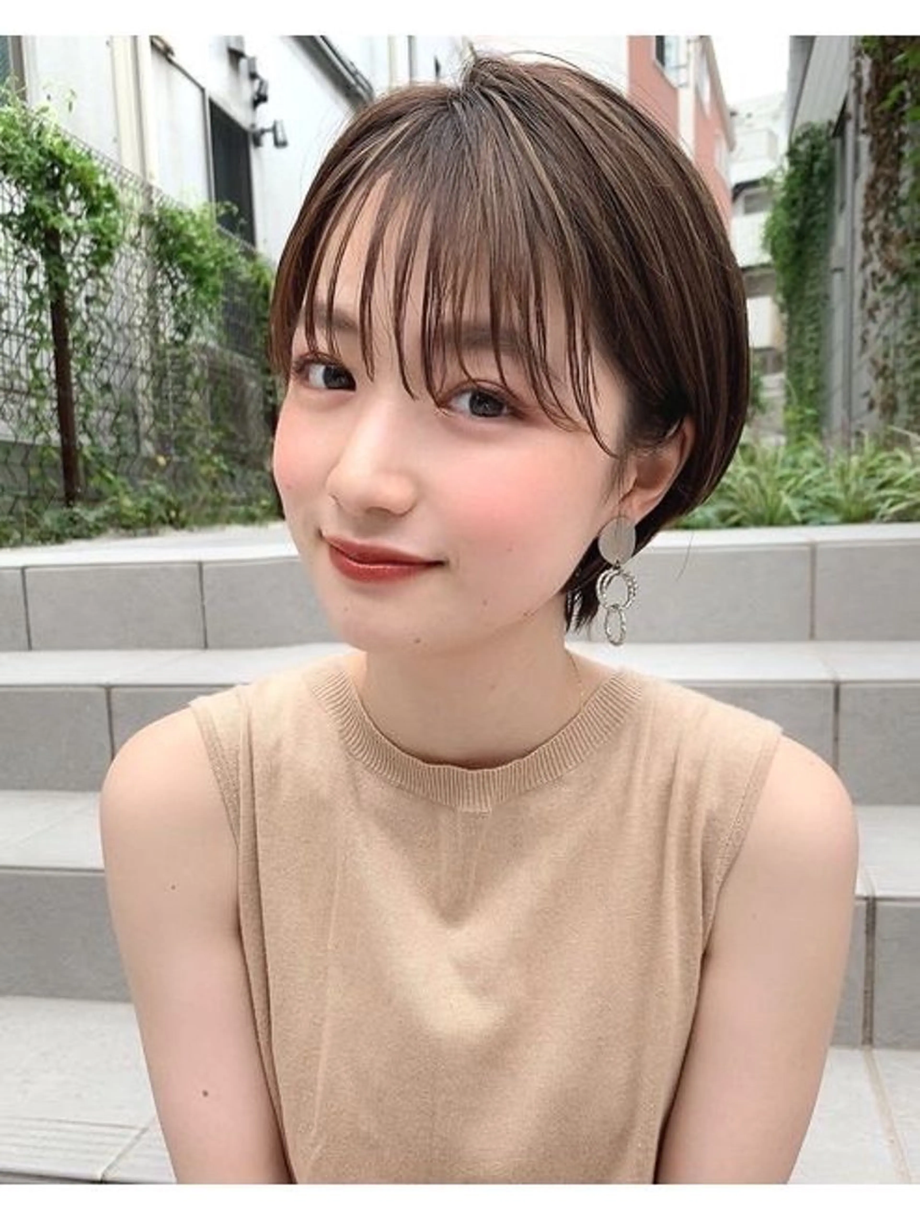 ショート ボブ/透明感カラー /サナ🌼のヘアスタイル