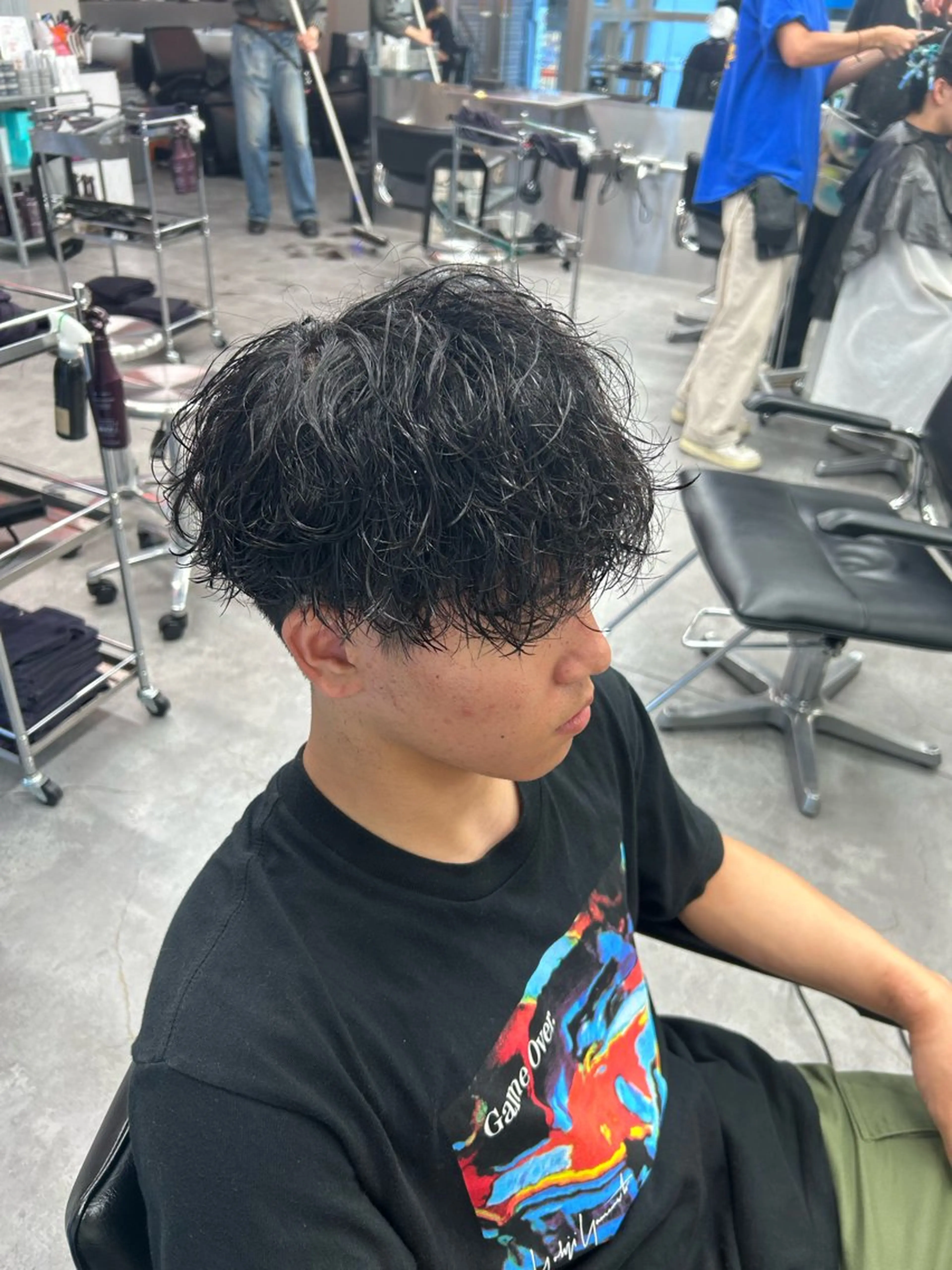 パーマ メンズ カット パーマ パーマ支持率No.1 ❤️‍🔥安成弾のヘアスタイル