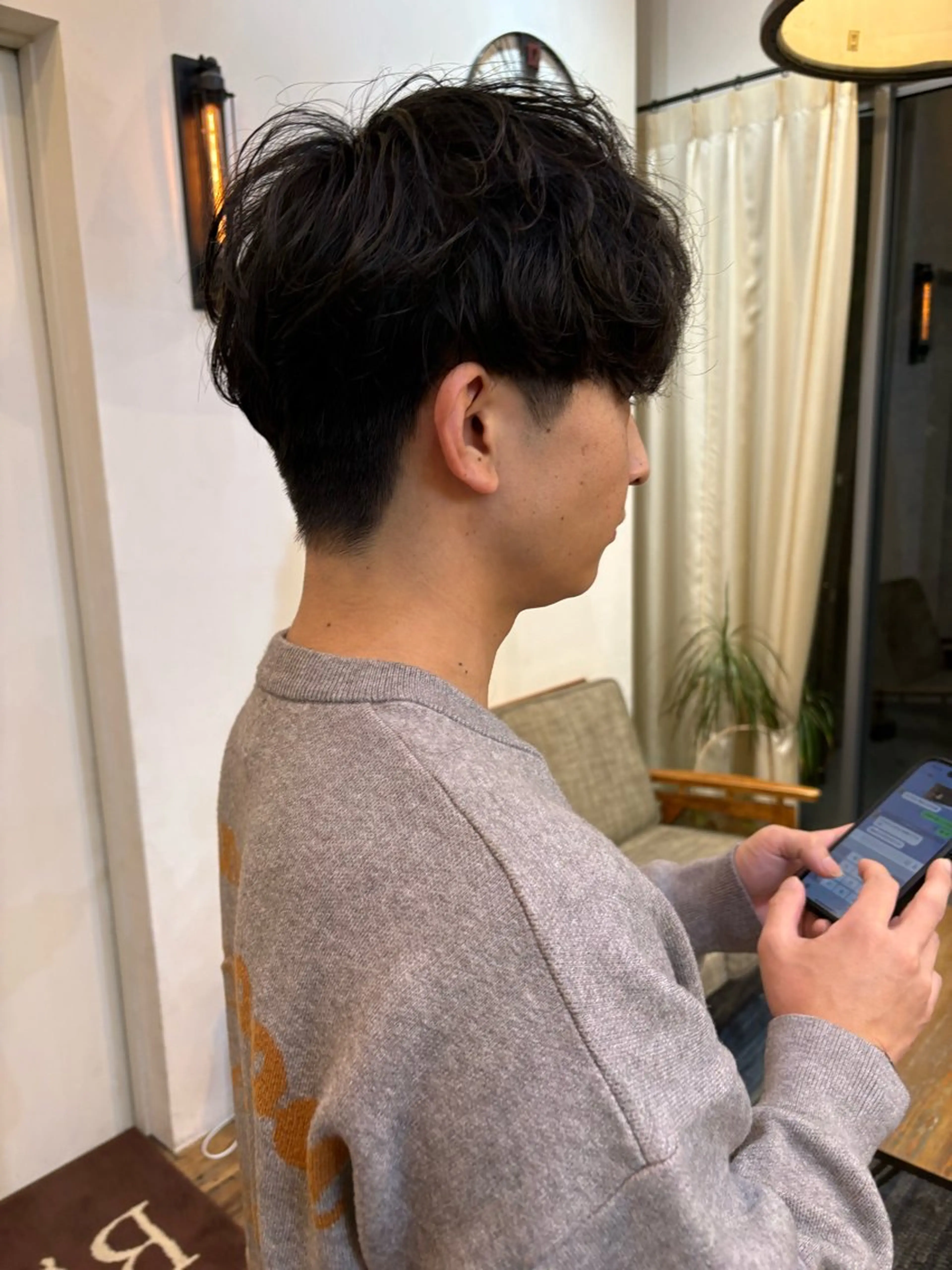 メンズ マッシュ 刈り上げ カット トリートメント 似合わせカット‪// 鶴我万唯華のヘアスタイル