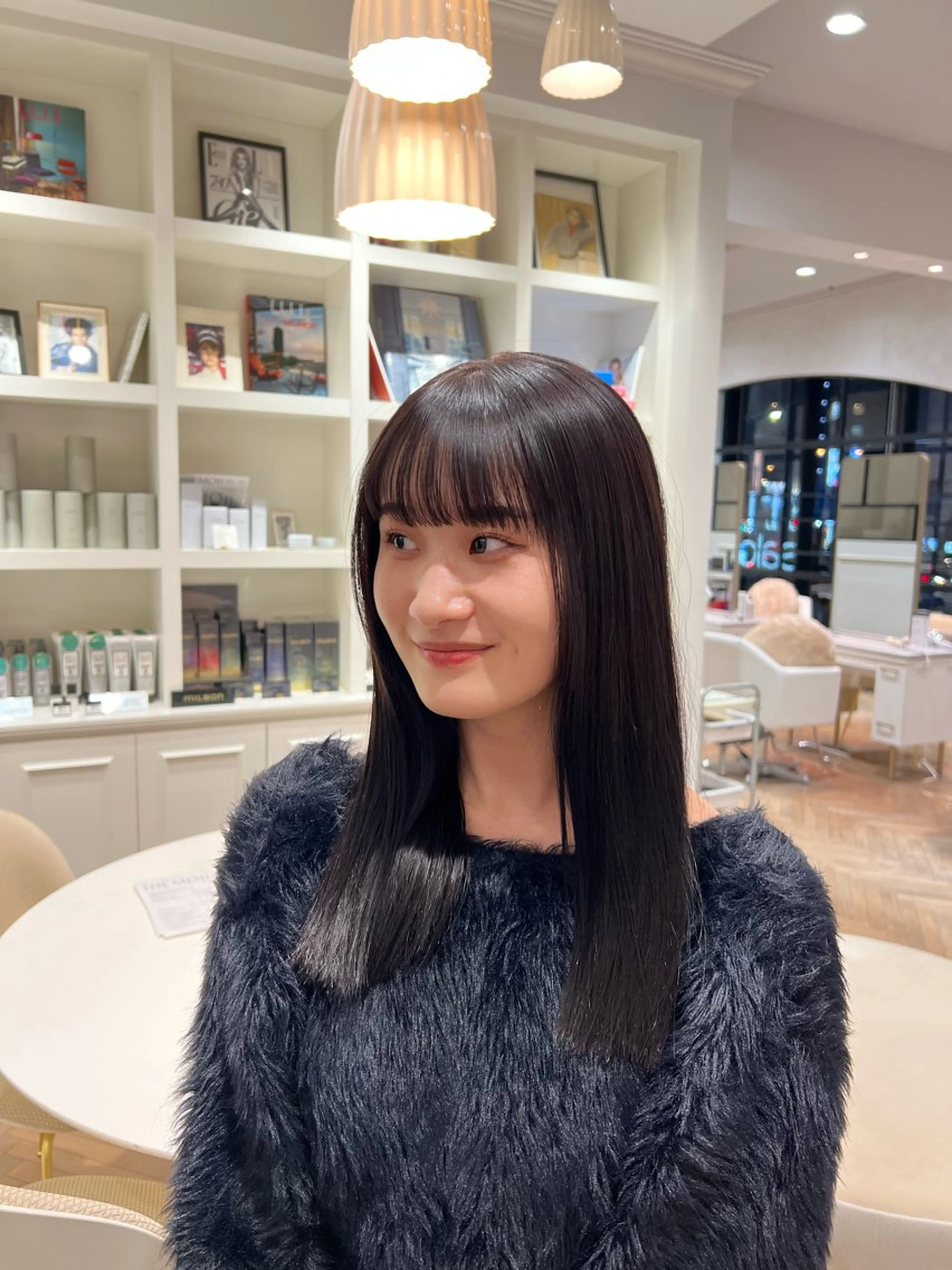 ロング カラー カット ヘアカラー トリートメント 似合わせ/レイヤー 💟SAEのヘアスタイル