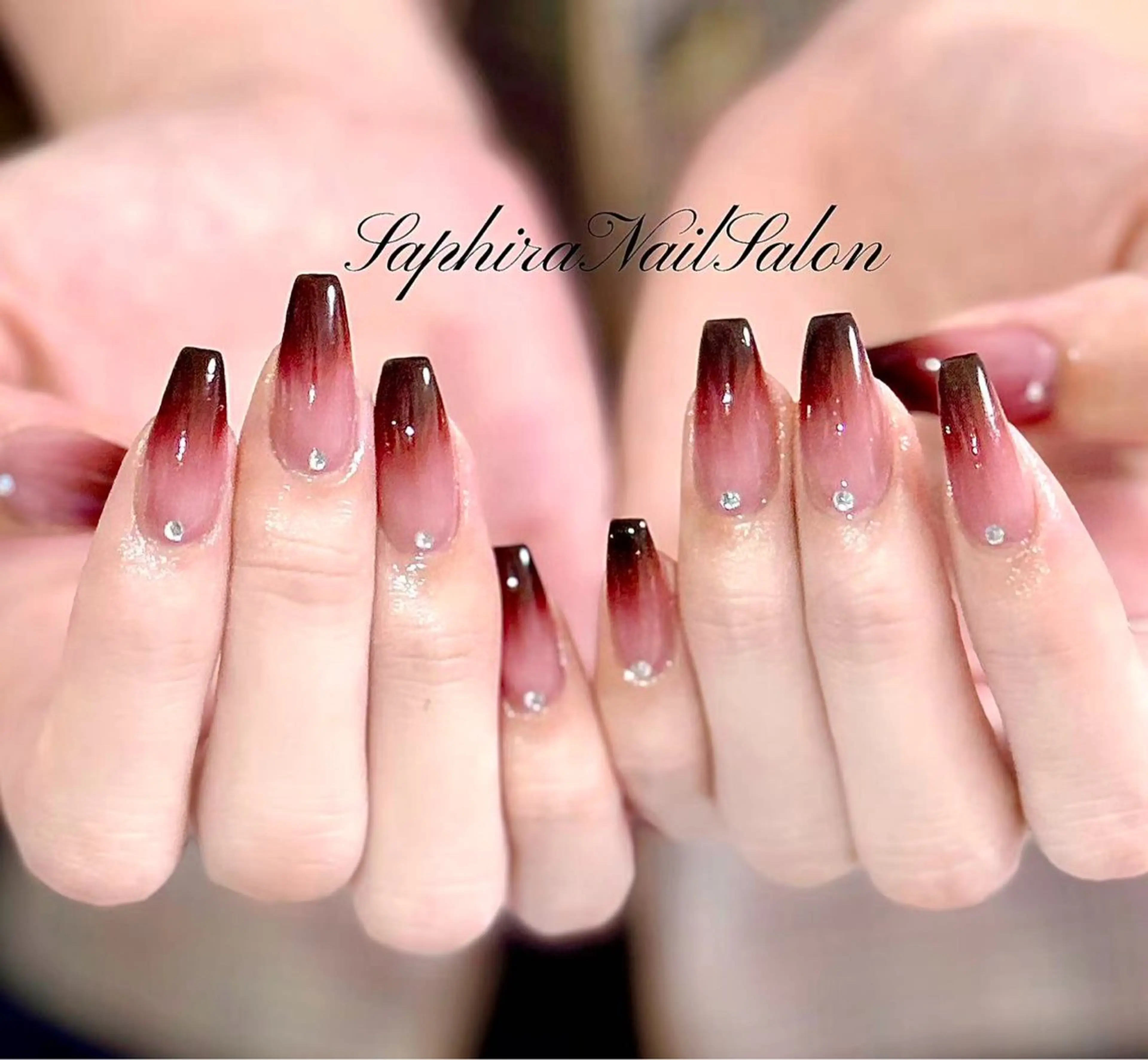 ネイル ハンドネイル Saphira所属・Saphira はるかのネイルデザイン