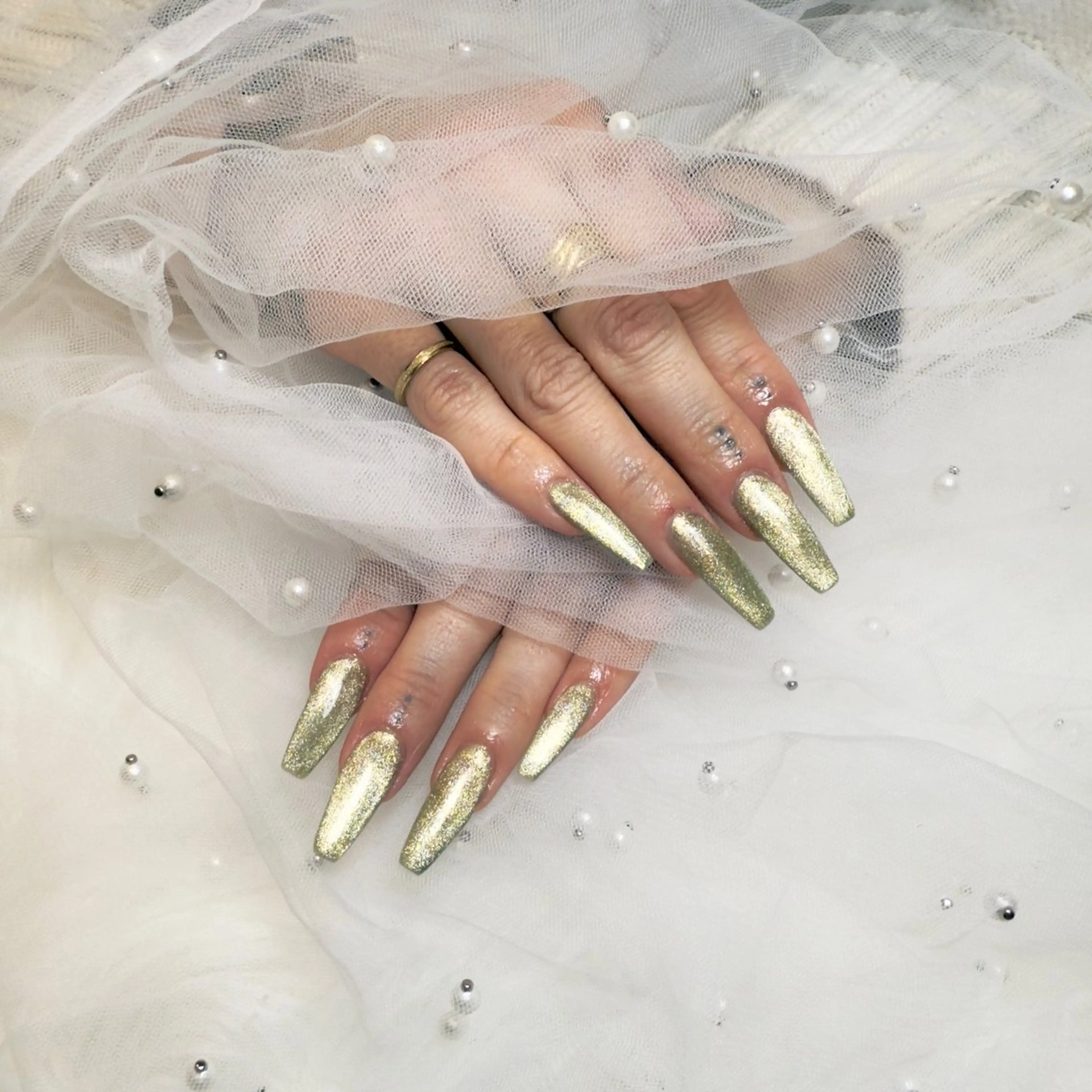 ネイル マグネットネイル ココ美ネイルサロン所属・bonny nail みゆのネイルデザイン