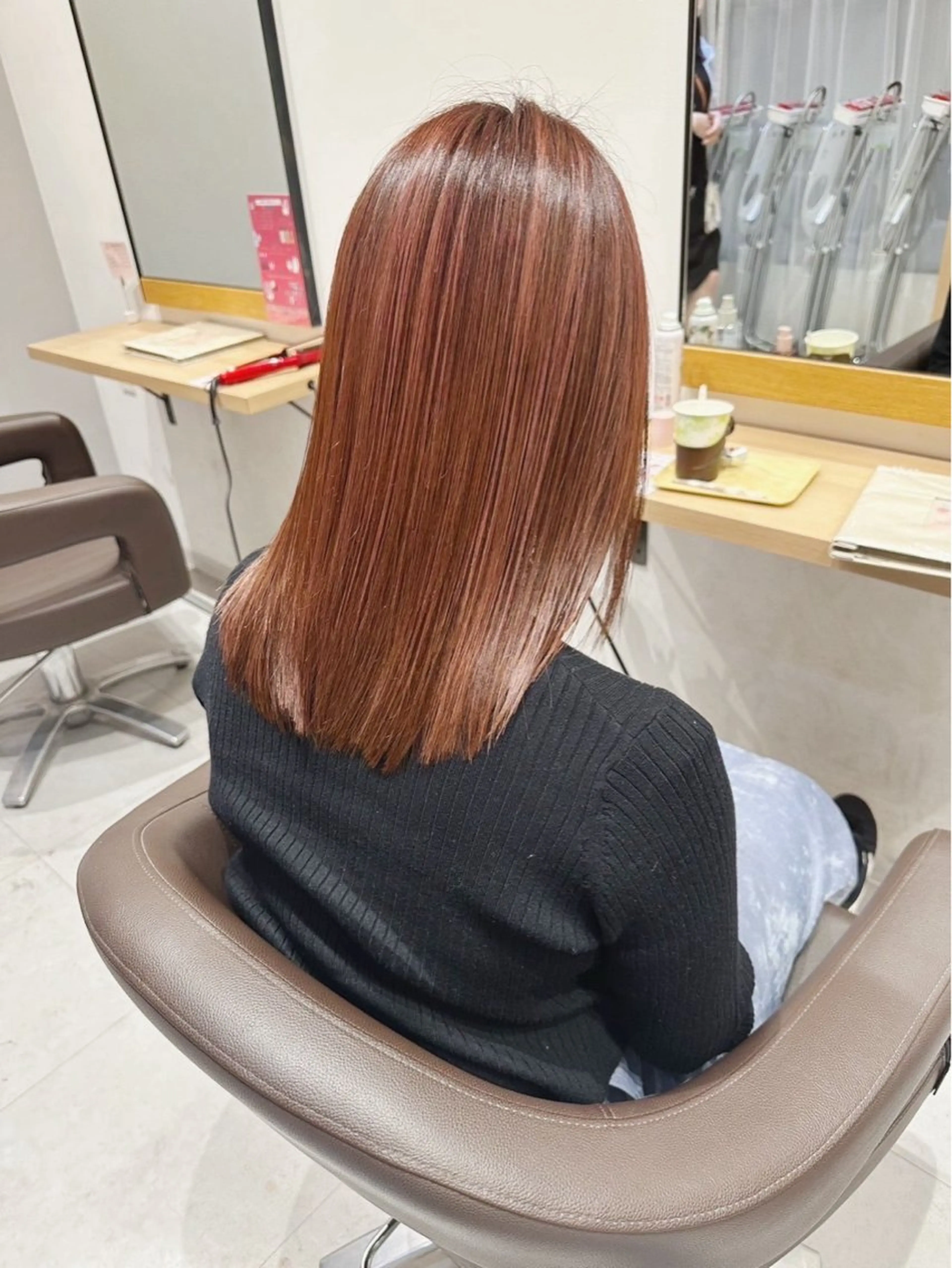ミディアム ヘアカラー Chere-azuri-狭山店所属・Chere狭山店 河野　真一のヘアスタイル