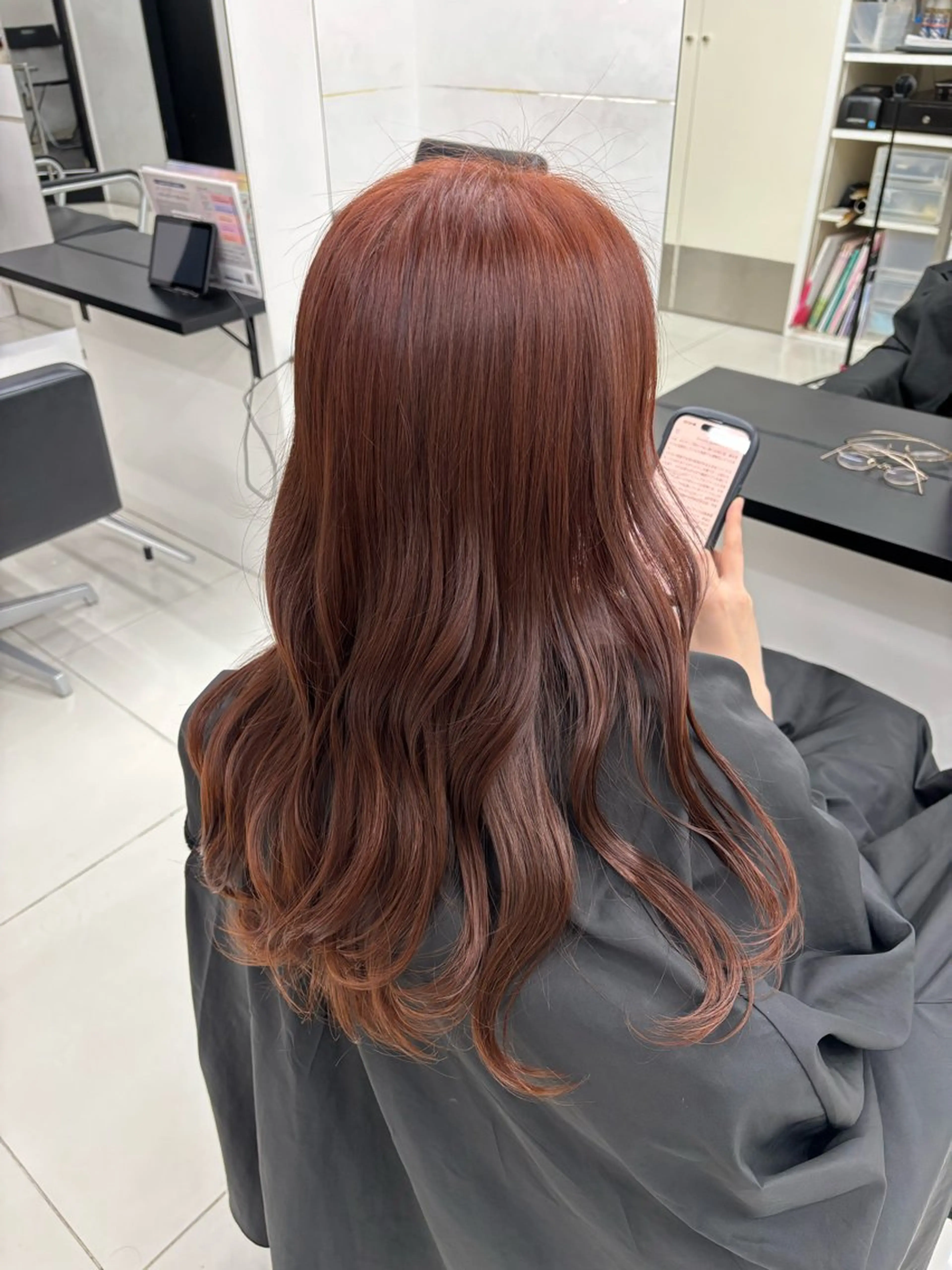 ロング カラー ヘアカラー トリートメント ALIVE吉祥寺✨ モデル募集中💕みくのヘアスタイル