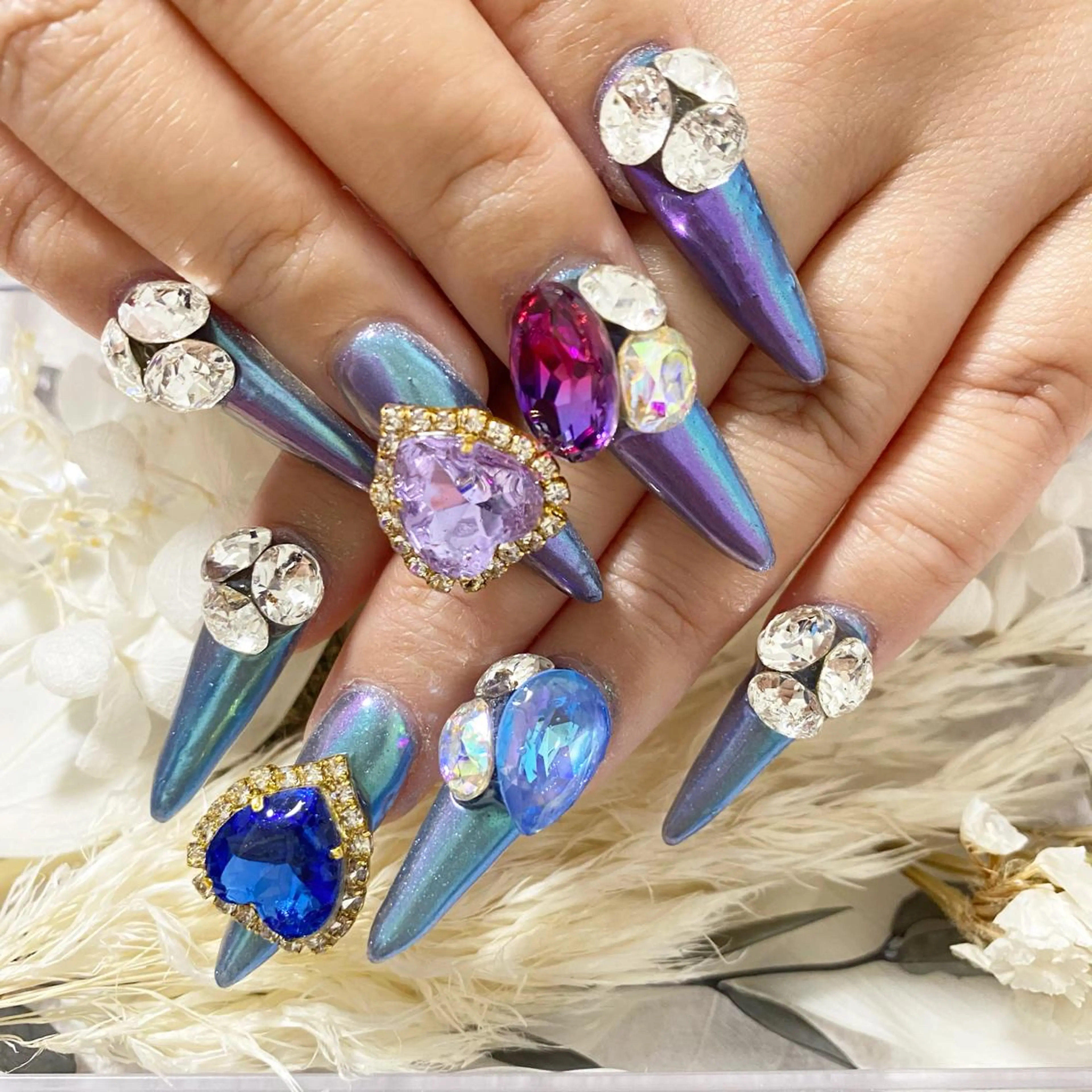 ネイル Rire_eye+beauty_nail所属・Rire_ nail_yukiのネイルデザイン