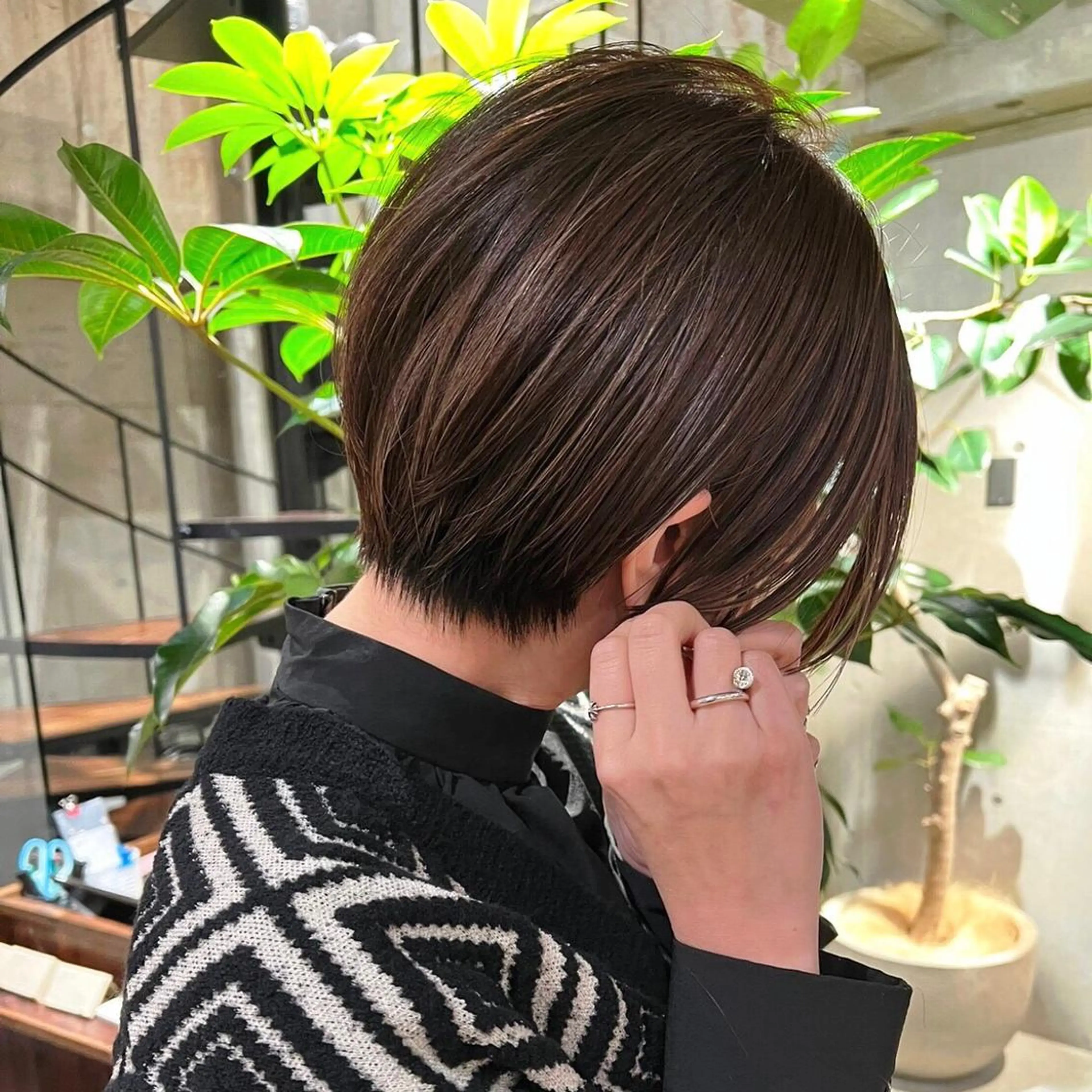 ショート カラー カット ヘアカラー LAVEL 代表 住吉　創のヘアスタイル