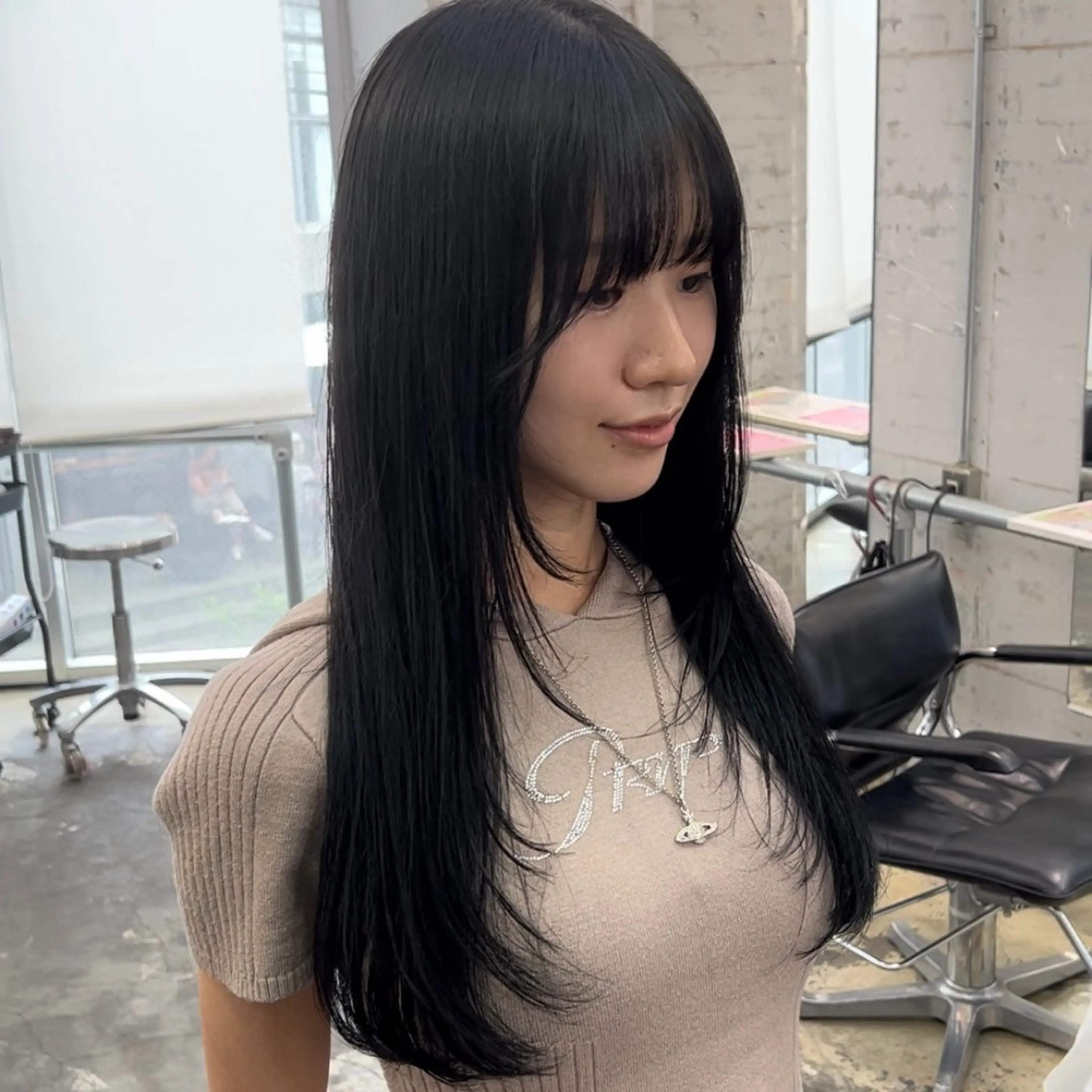 ロング カラー 似合わせパーマ/ 艶髪矯正/文哉のヘアスタイル