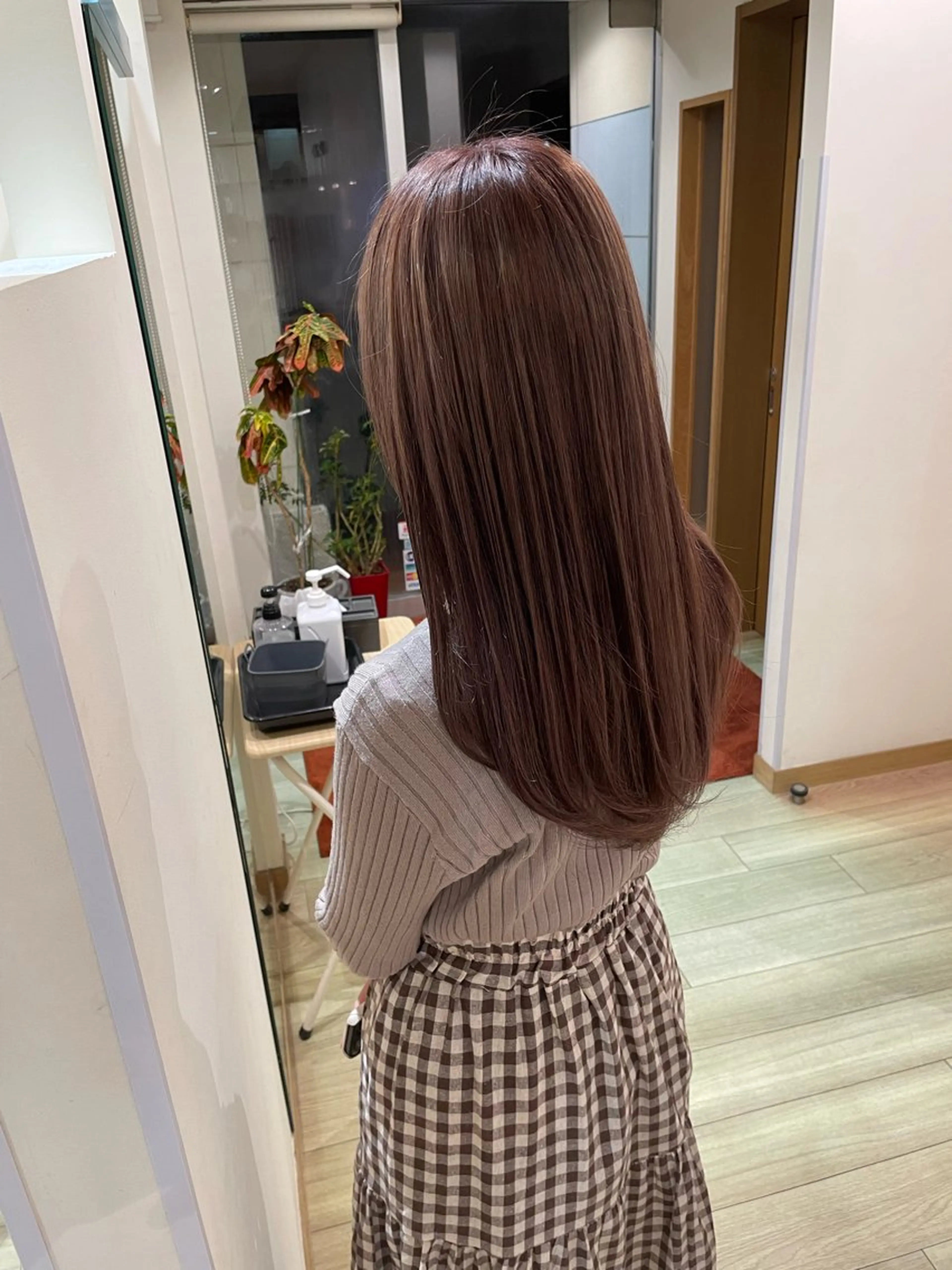 ロング カラー カット ヘアカラー トリートメント 韓国レイヤー🎀/ 顔周り特化🎀/豊田のヘアスタイル