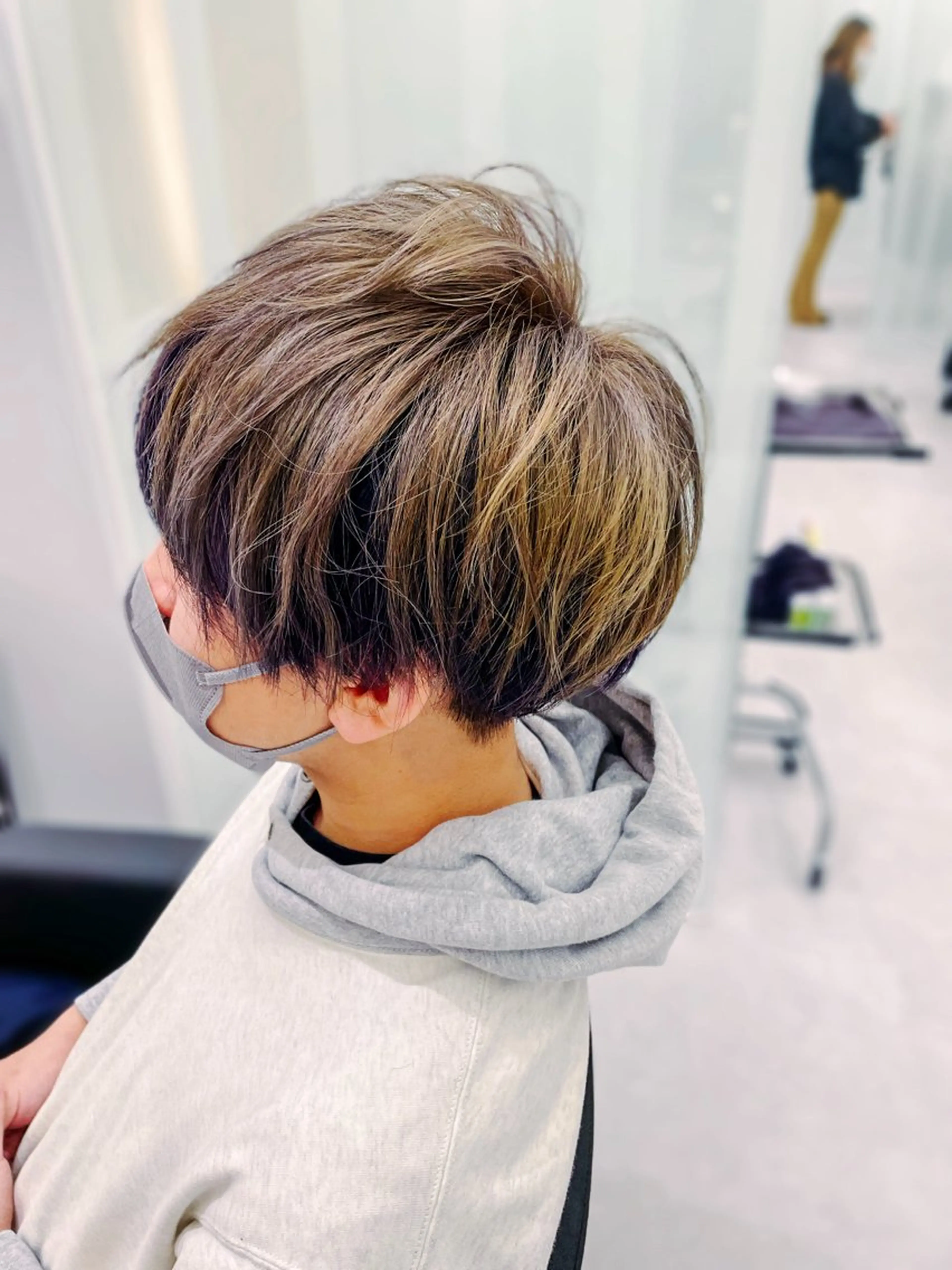 ショート カラー メンズ カット ヘアカラー 中西 将🌈"たすく"のヘアスタイル