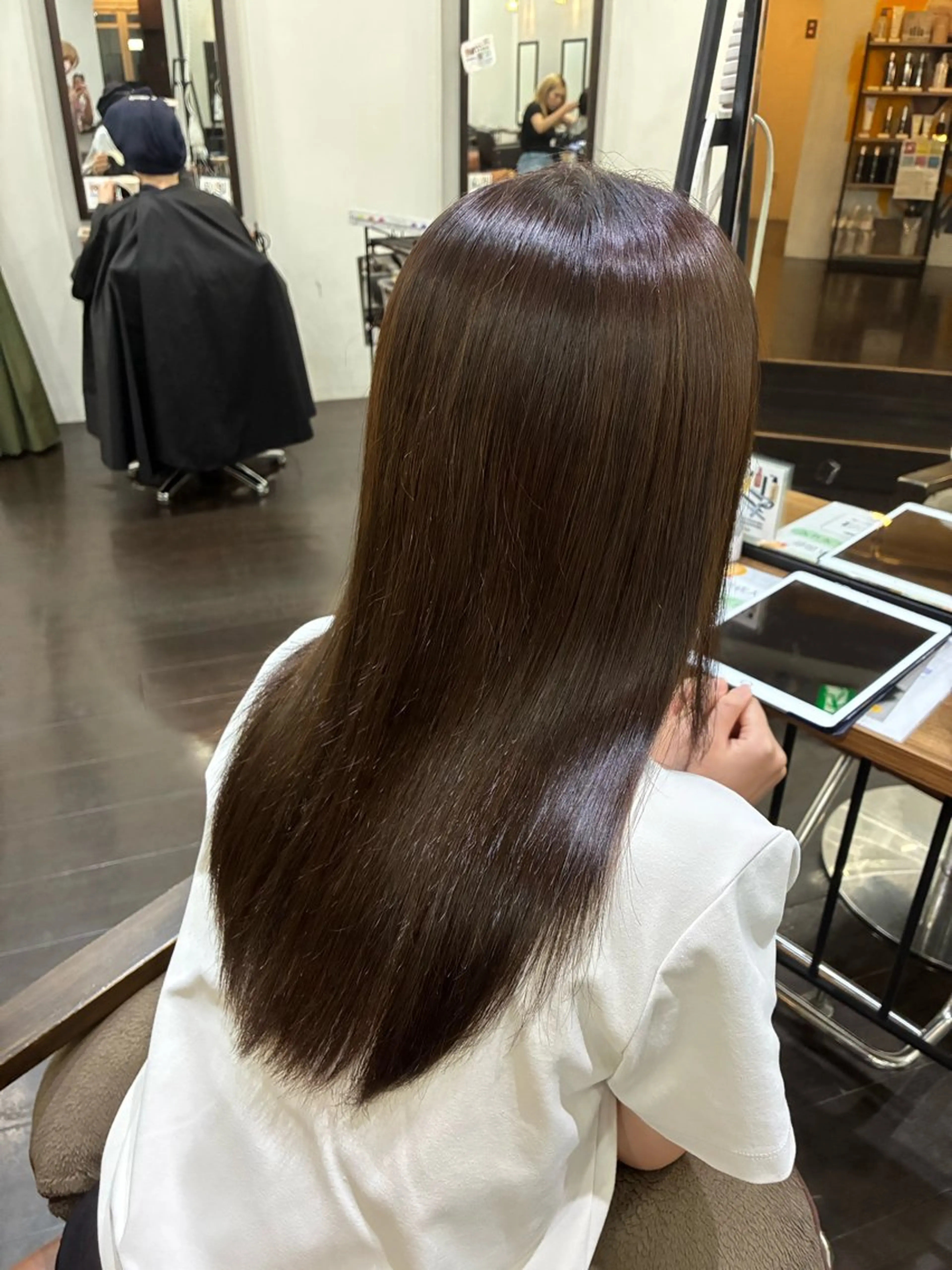 ロング カラー ヘアアレンジ カット ヘアカラー トリートメント ヘッドスパ 🍒ᩚ名駅/艶髪 縮毛矯正/あゆ🍒ᩚのヘアスタイル