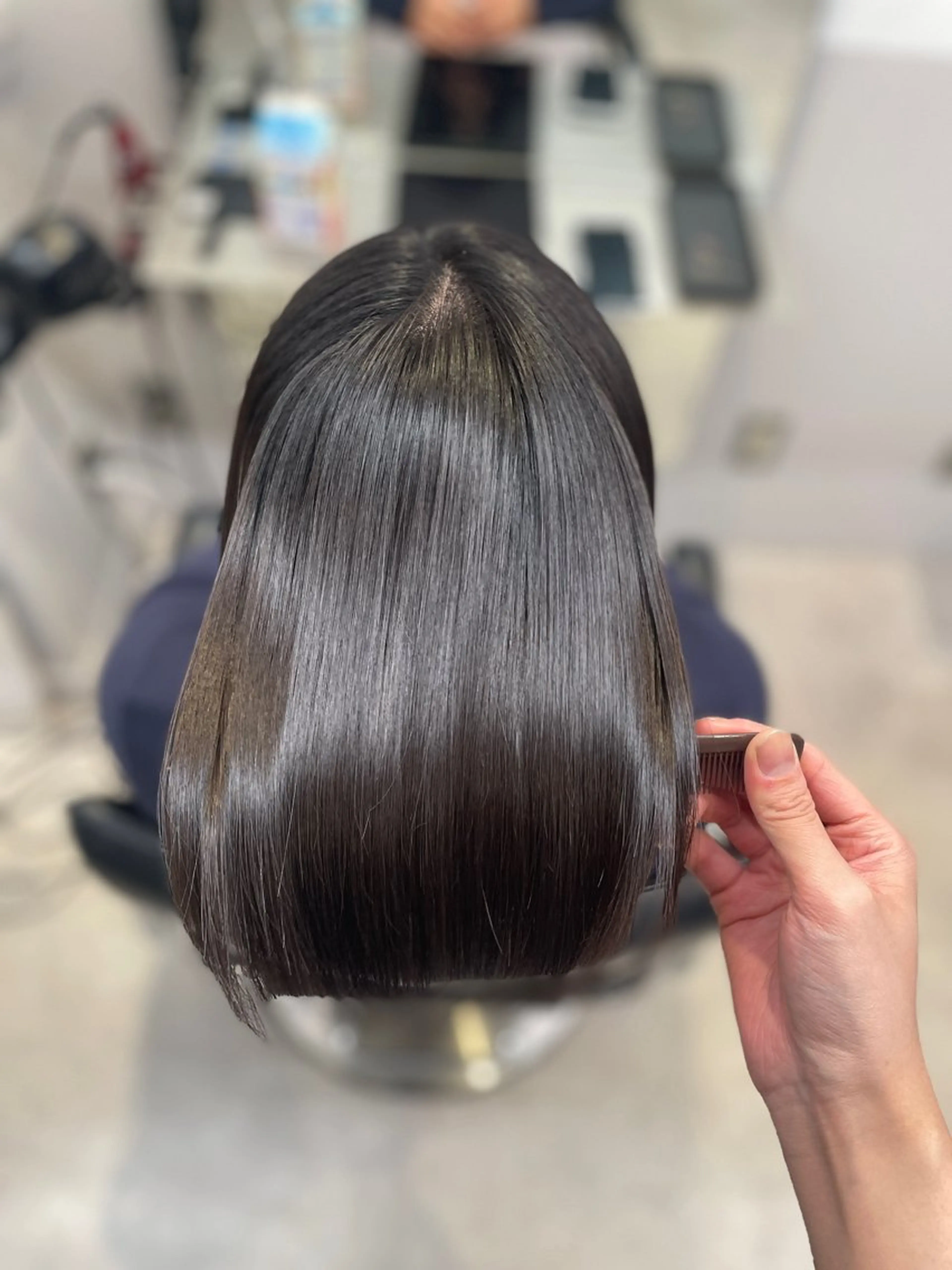 ミディアム 🤍ボブカット 🤍NANAMI🤍のヘアスタイル