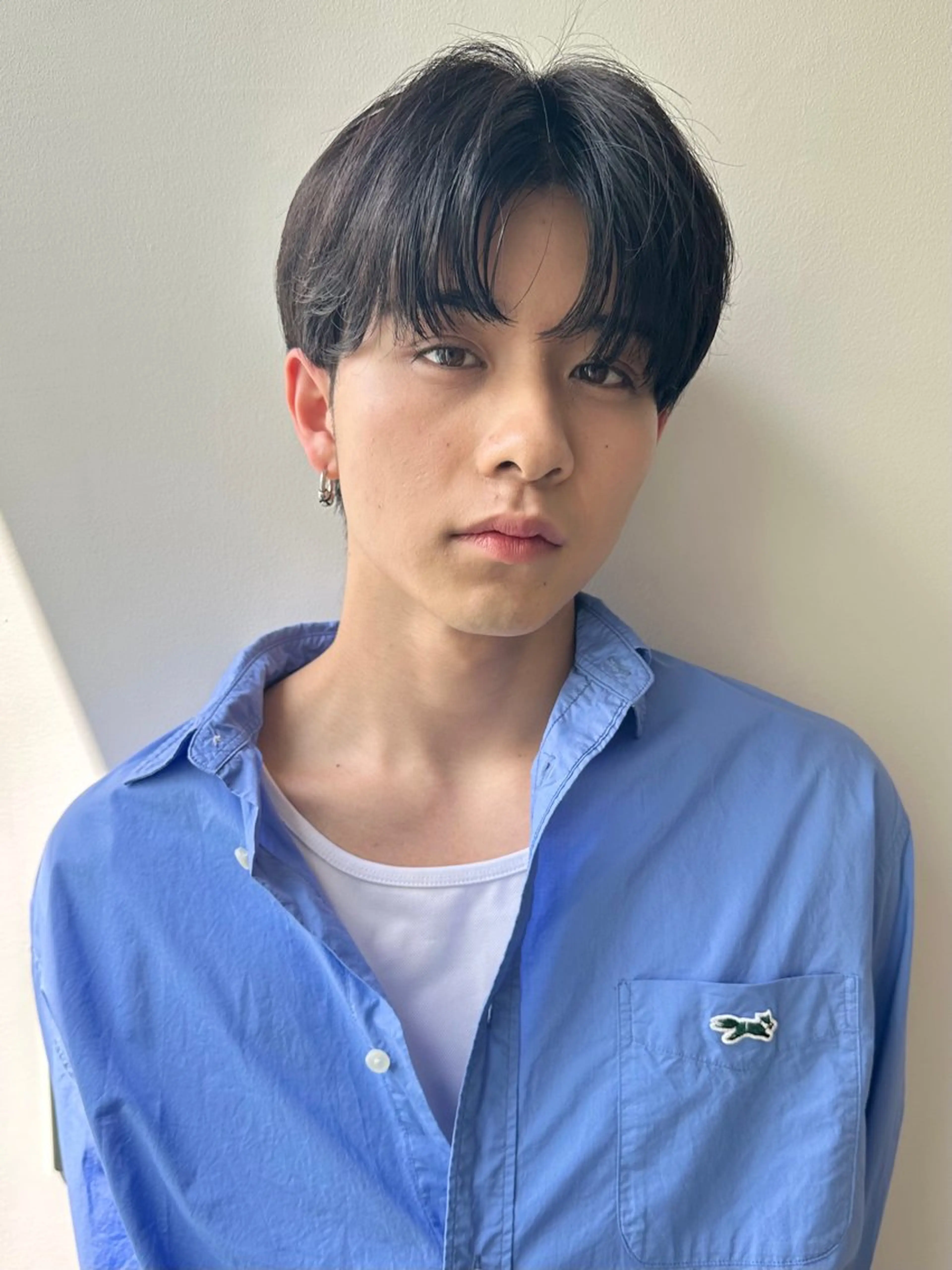 パーマ メンズ カット 増渕 駿介のヘアスタイル