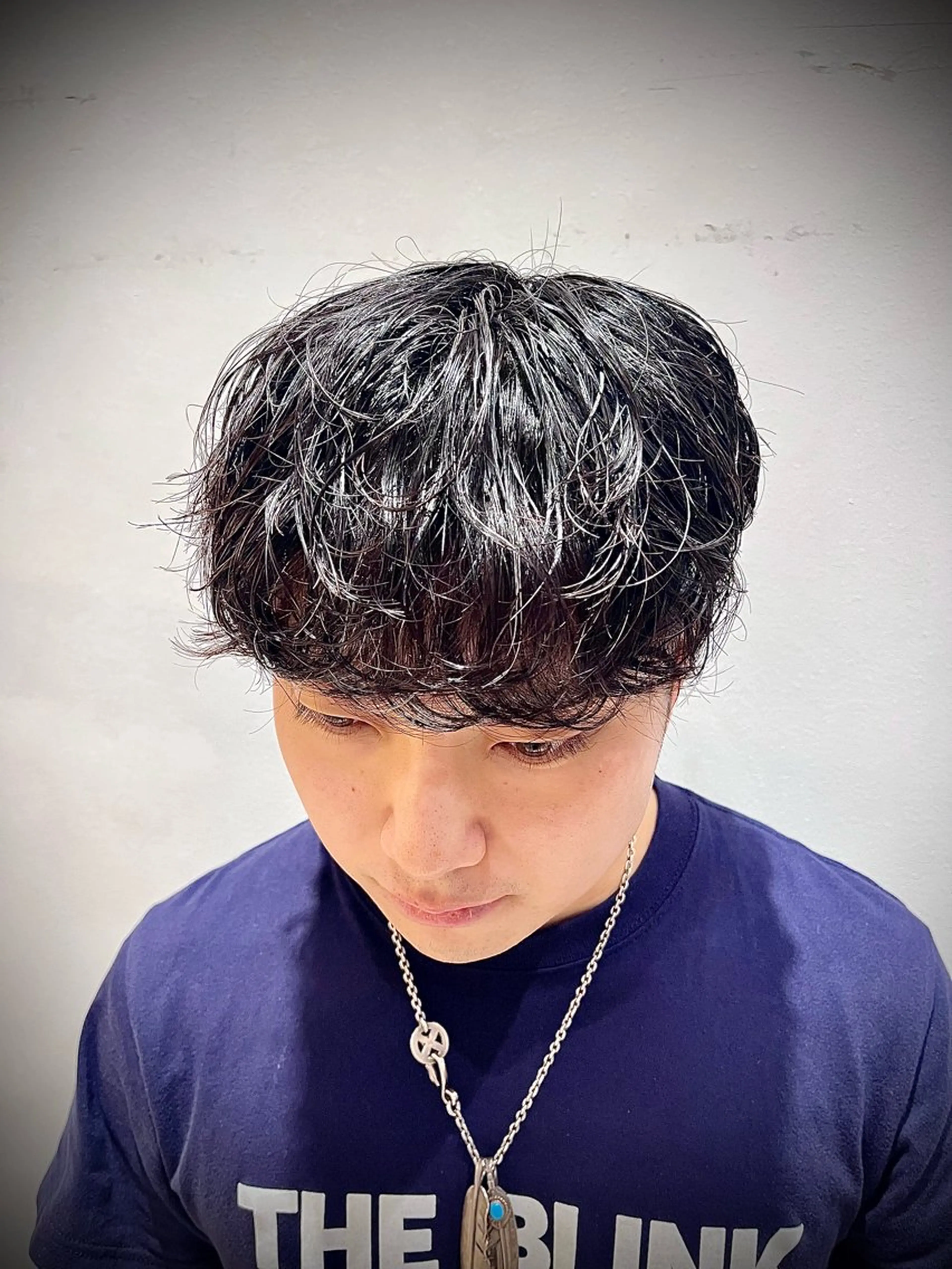 メンズ カット パーマ 🟦メンズ特化🟦 たかしま　あさひのヘアスタイル