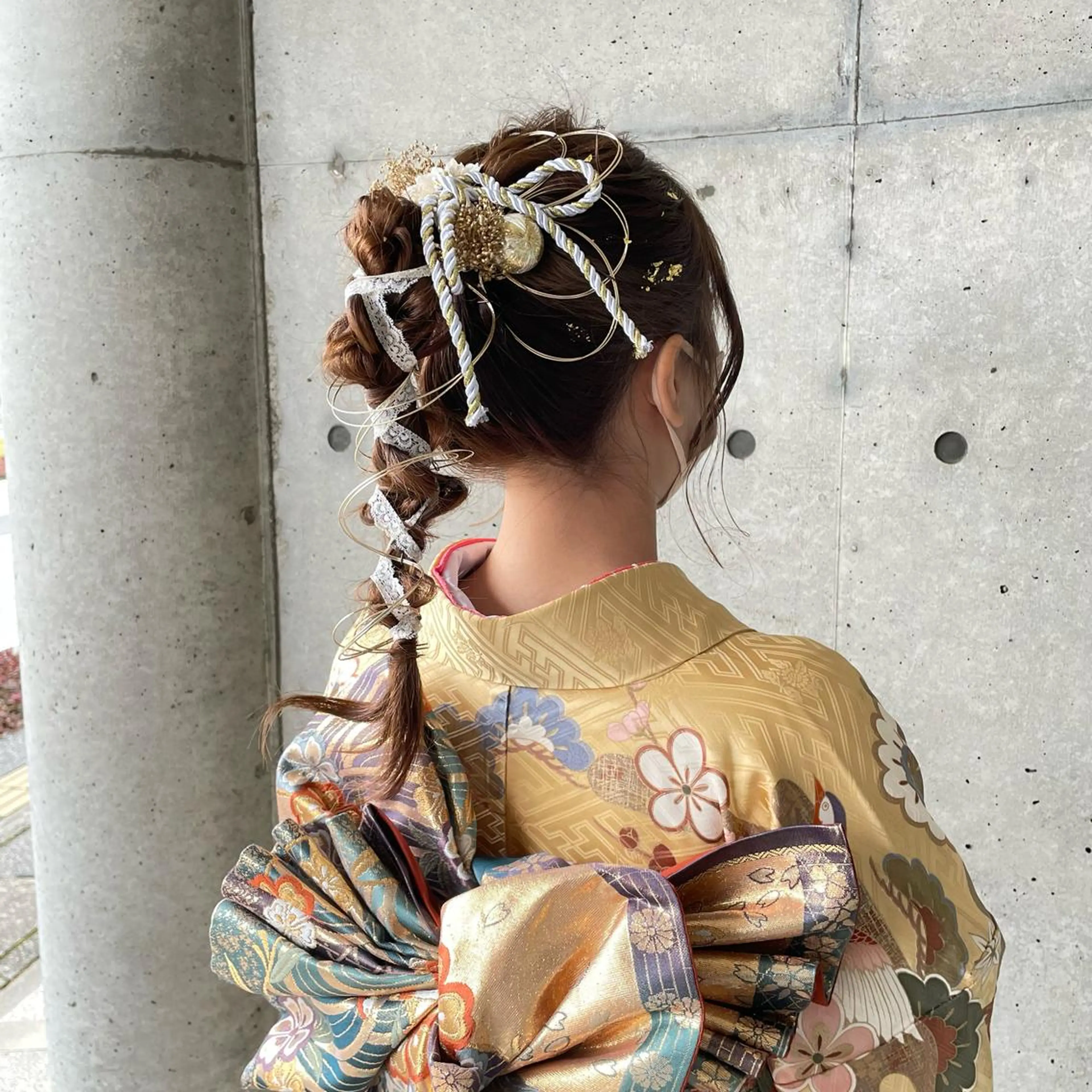 ヘアアレンジ 成人式 am eyelash salon所属・am eyelash ❁︎ kasumiのマツエク・マツパデザイン