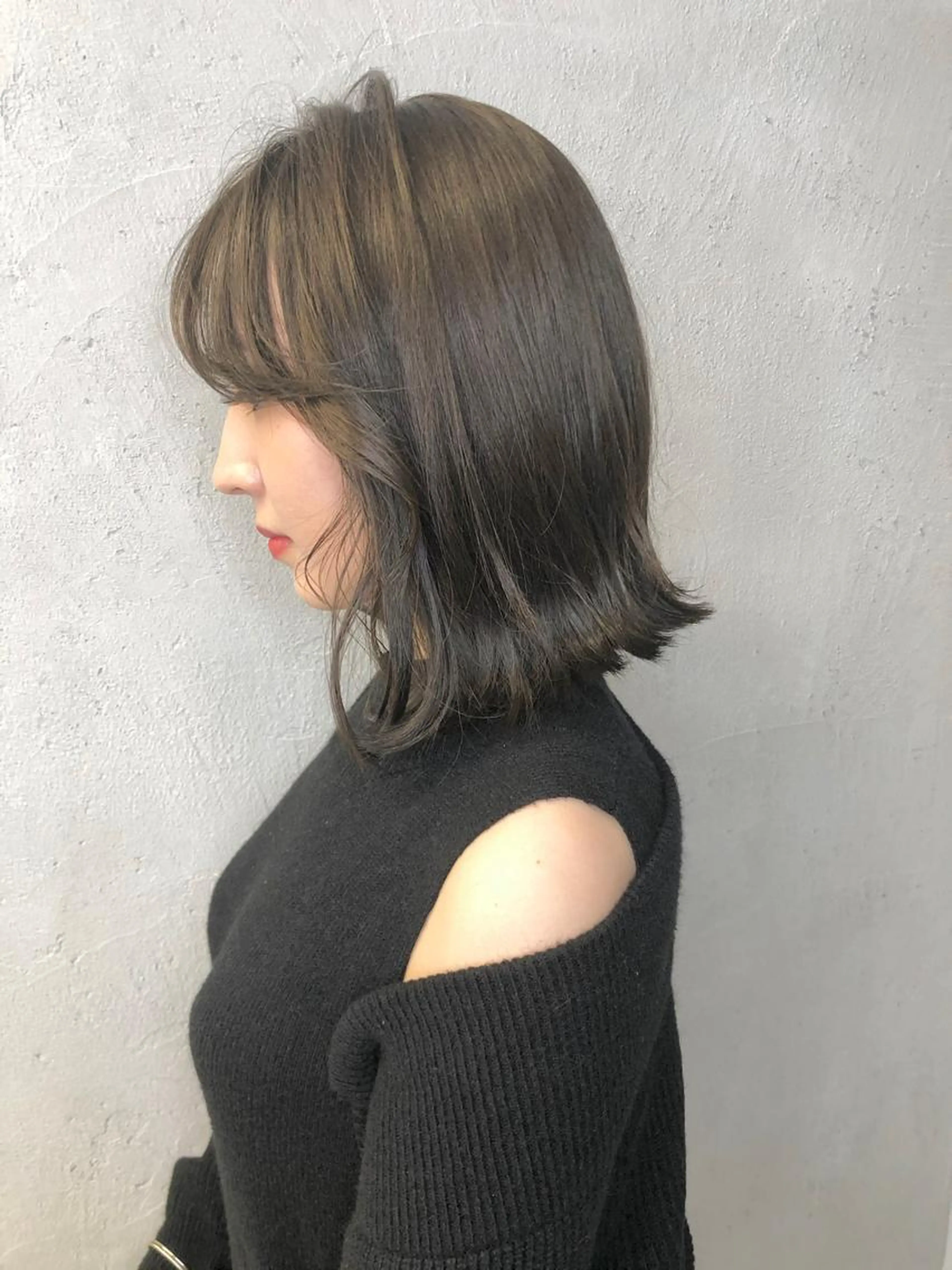 カット＆透明感カラー＆髪質改善トリートメント（お試し）の写真