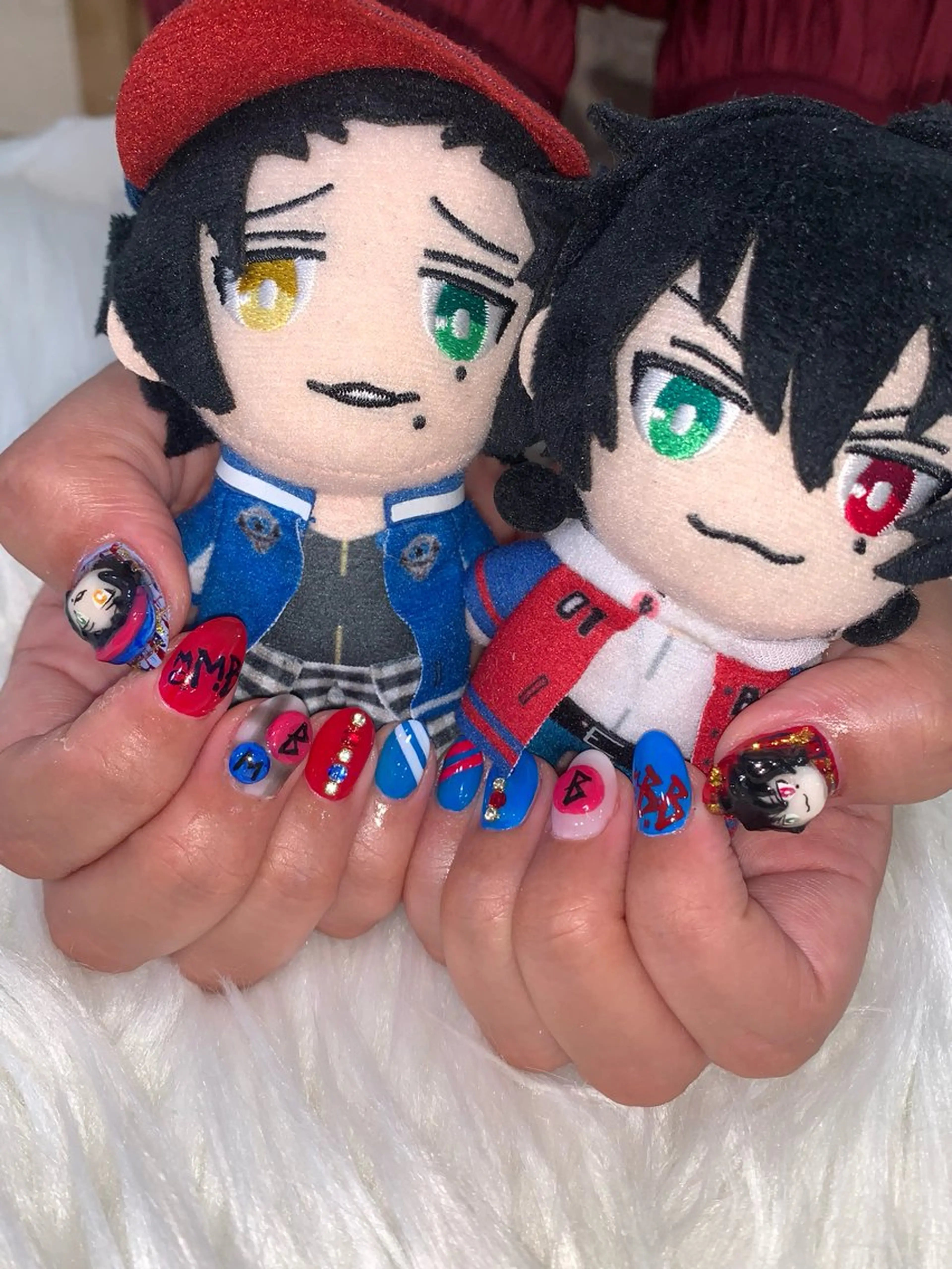 ネイル ハンドネイル NES NAIL所属・さゆり￤推しキャラ ￤ロングネイル🩷のネイルデザイン