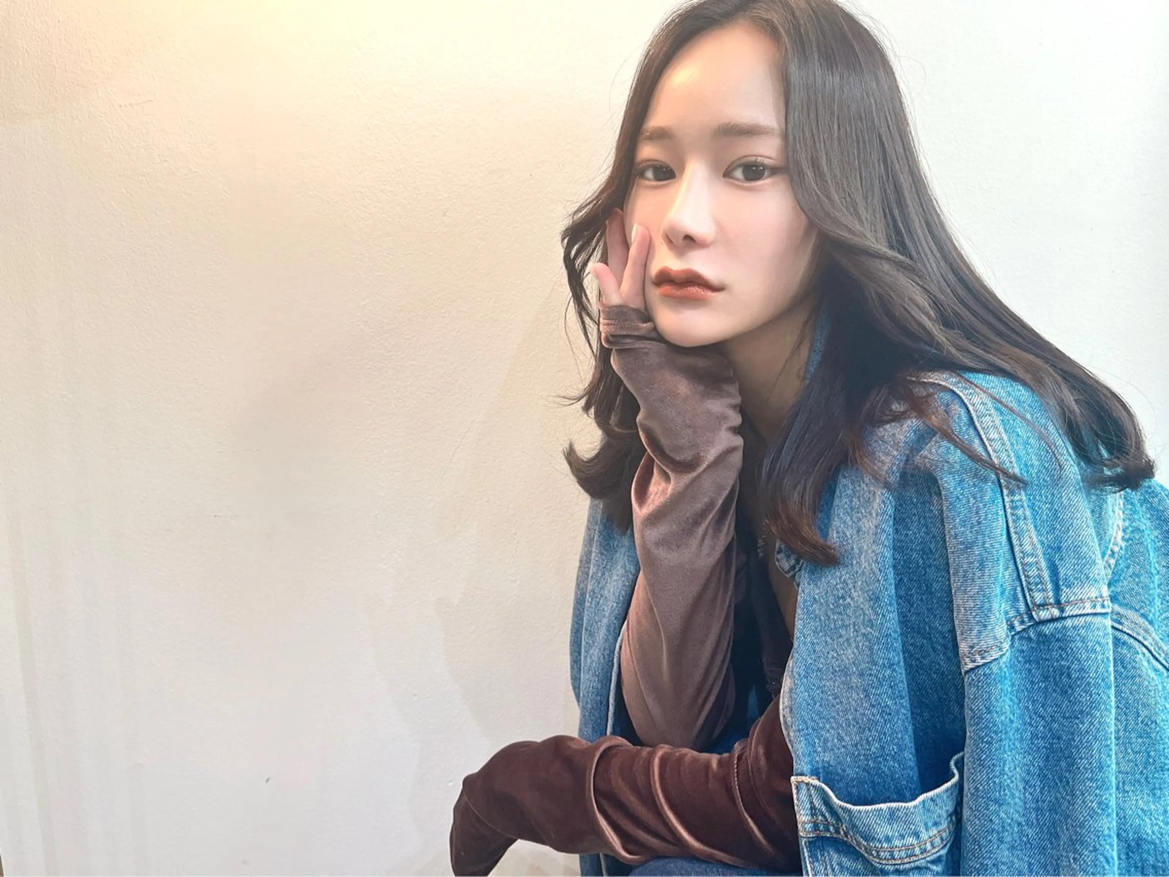 ミディアム 柴田 翔伍のヘアスタイル