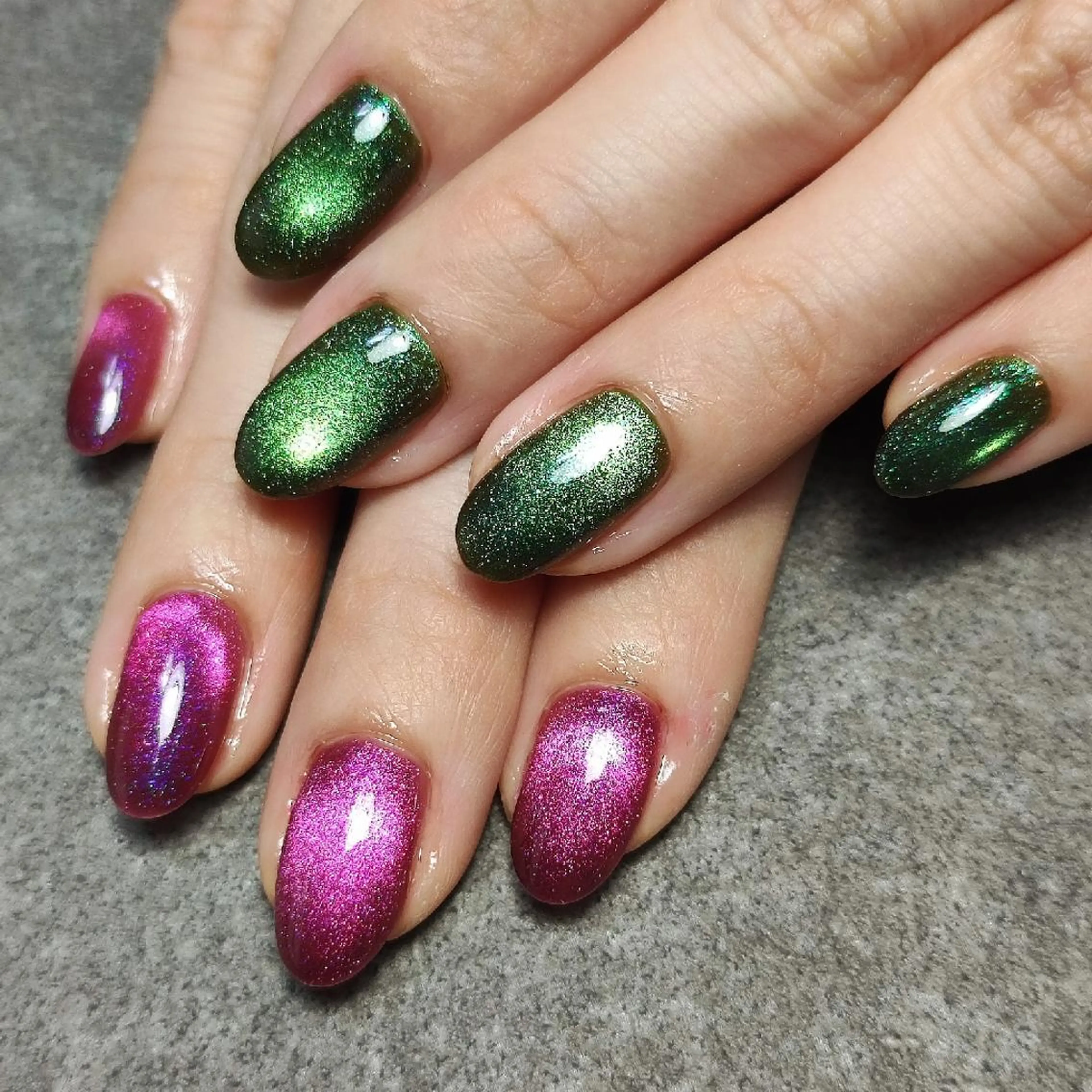 ネイル マグネットネイル 個人サロン saltnailのネイルデザイン