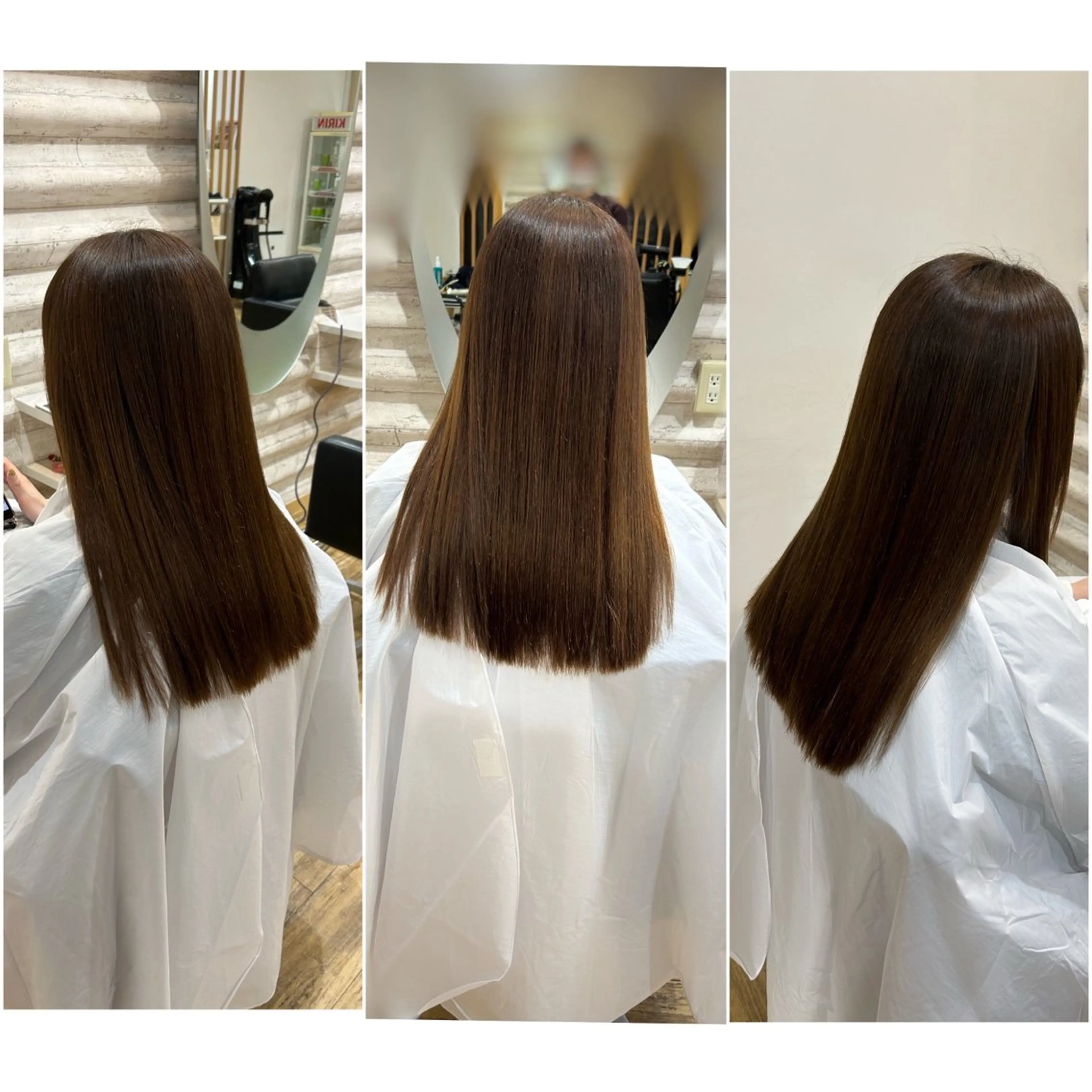 ロング カラー 髪質改善 トリートメント 艶の専門店/髪質改善 ×酸熱カラー/KONのヘアスタイル