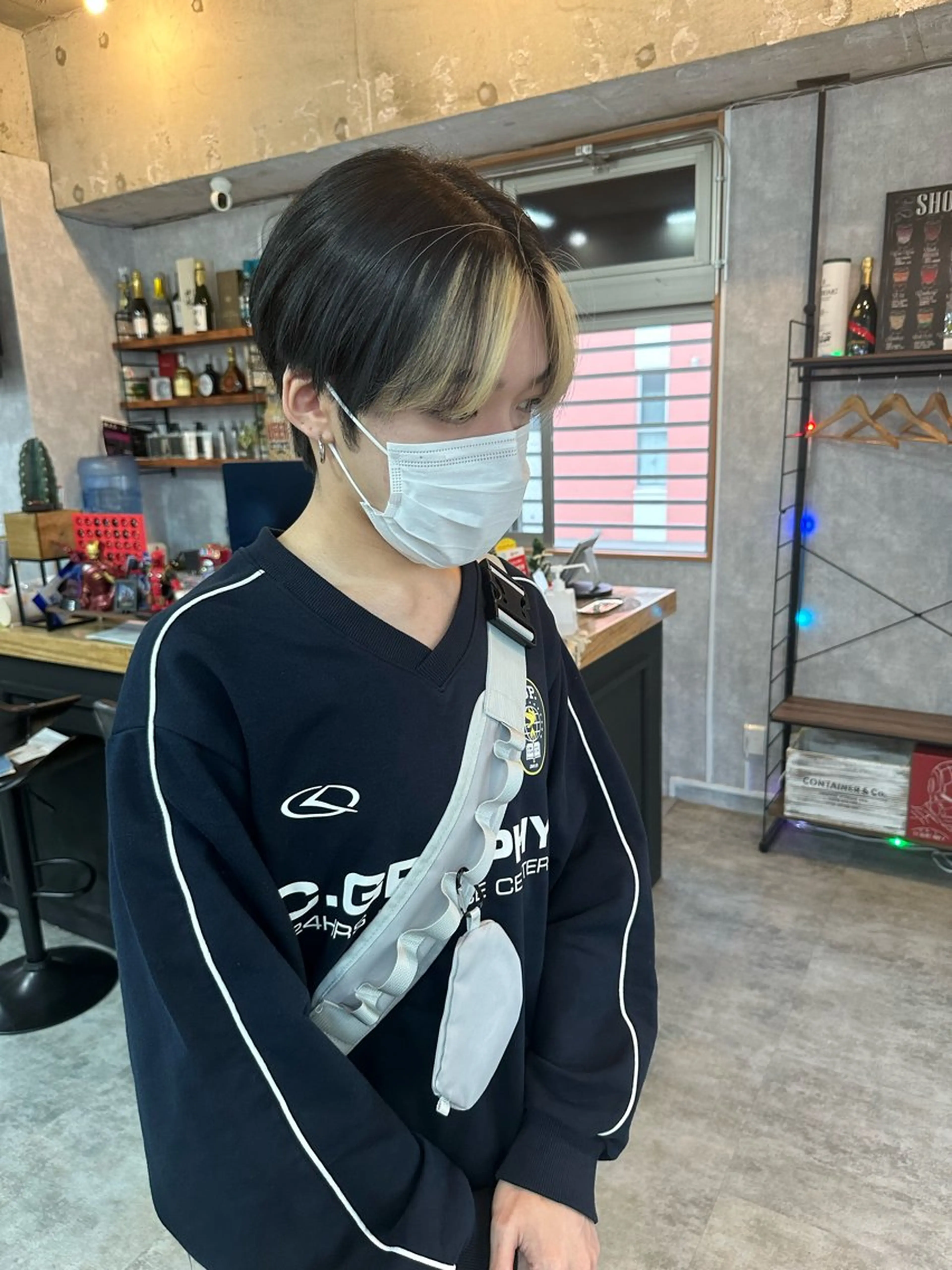 ショート 切りっぱなしボブ ショートボブ ハンサムショート 丸みショート ボブ ヘアカラー C’LD hair  produce /シールドヘア所属・モテ髪/ボブ/ショー ト/アダチフウトのヘアスタイル
