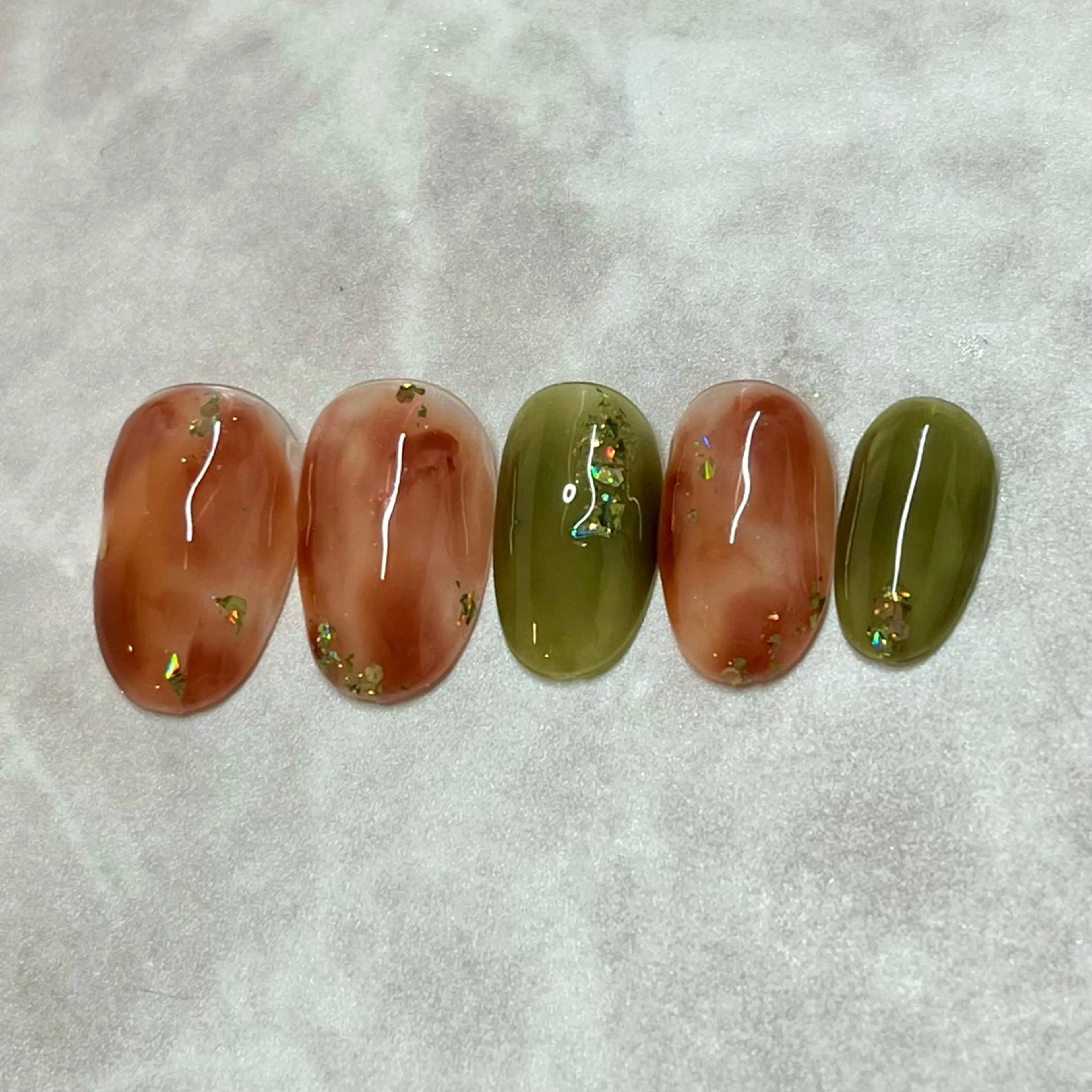 ネイル 冬ネイル nail.u所属・テルイ ユウのネイルデザイン
