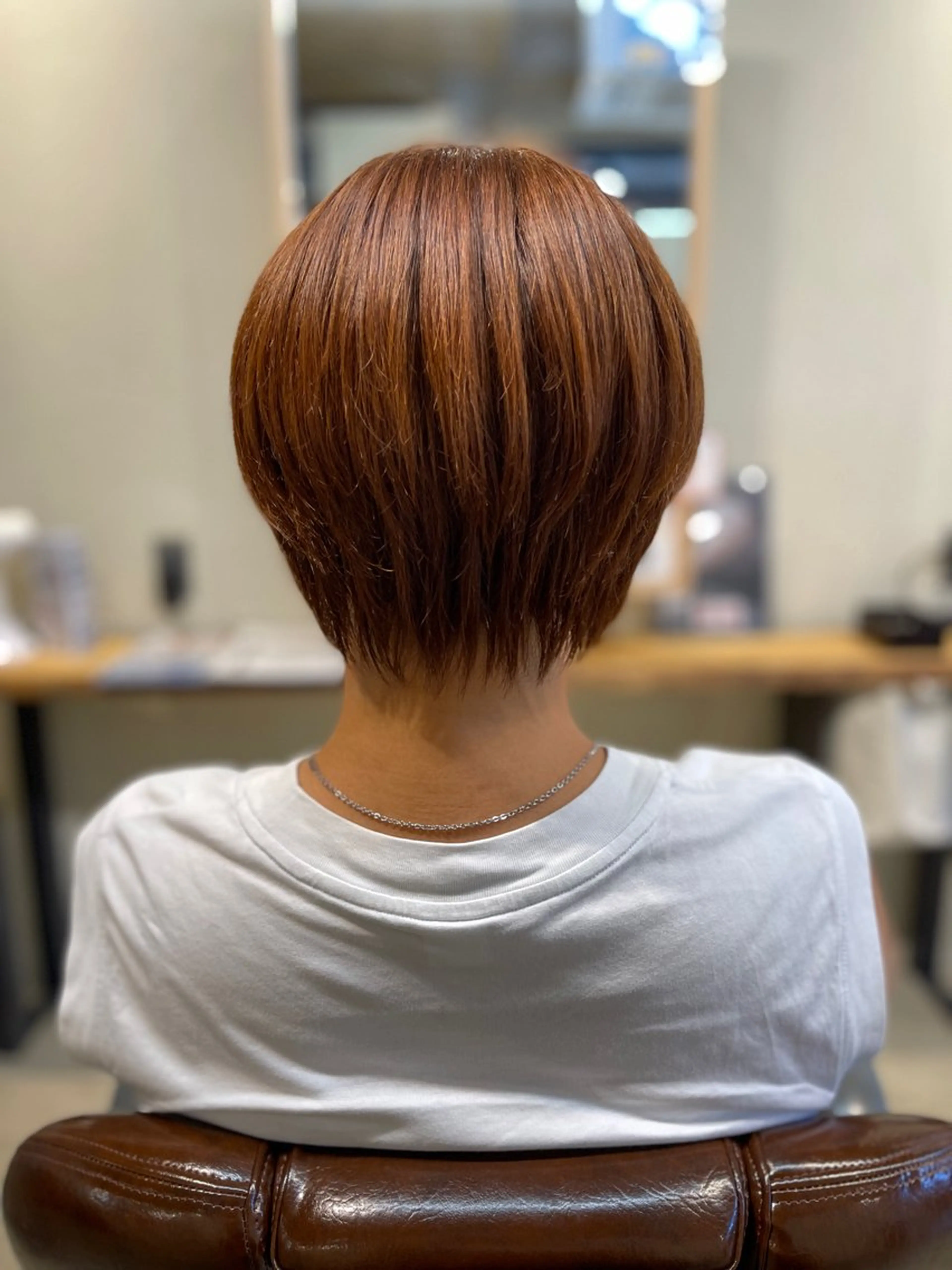 ショート ショートヘア 女性理容師 さちのヘアスタイル