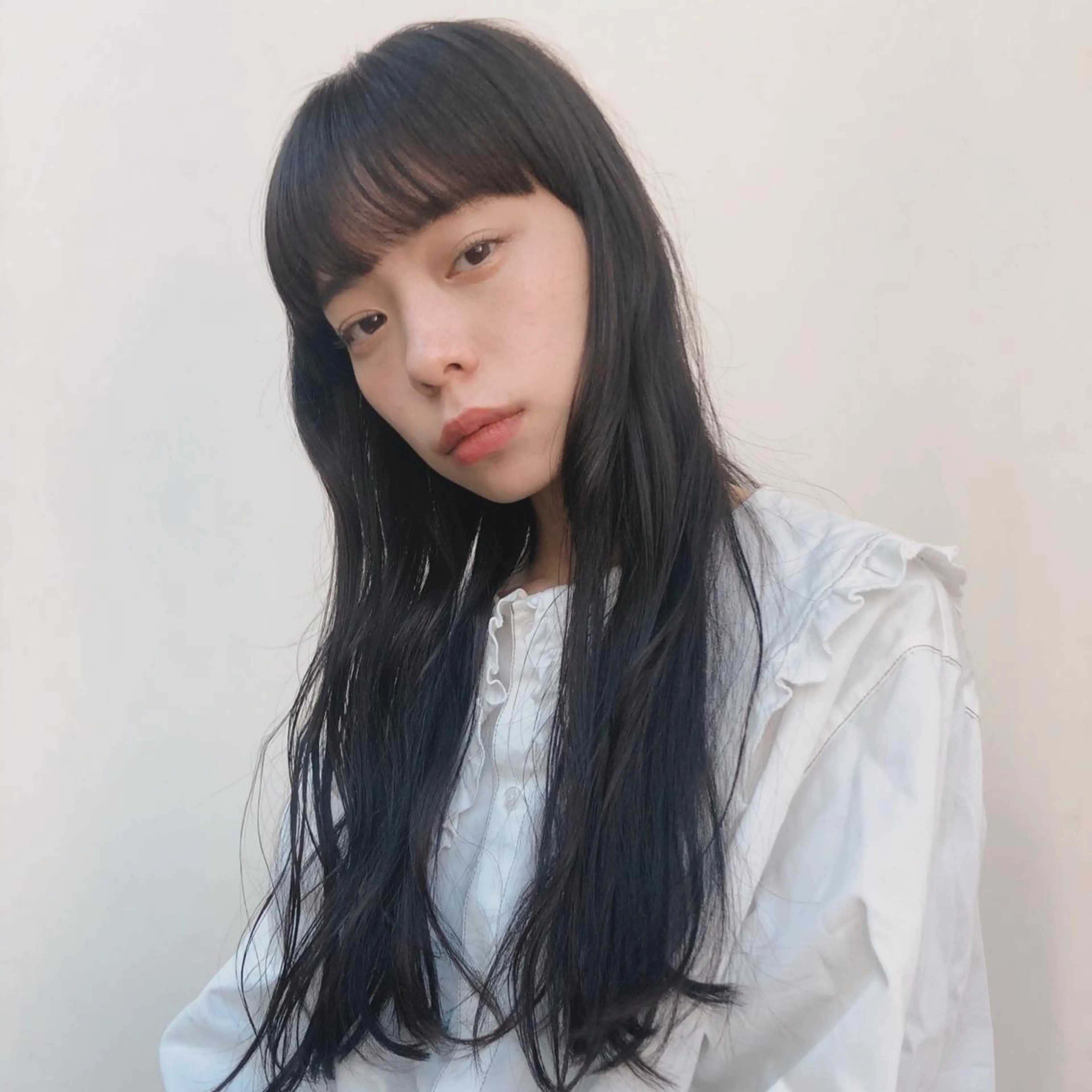 ロング カラー ワイドバング youres hair 神楽坂はなれ店所属・飯田橋神楽坂＊個室 髪質改善hitomiのヘアスタイル