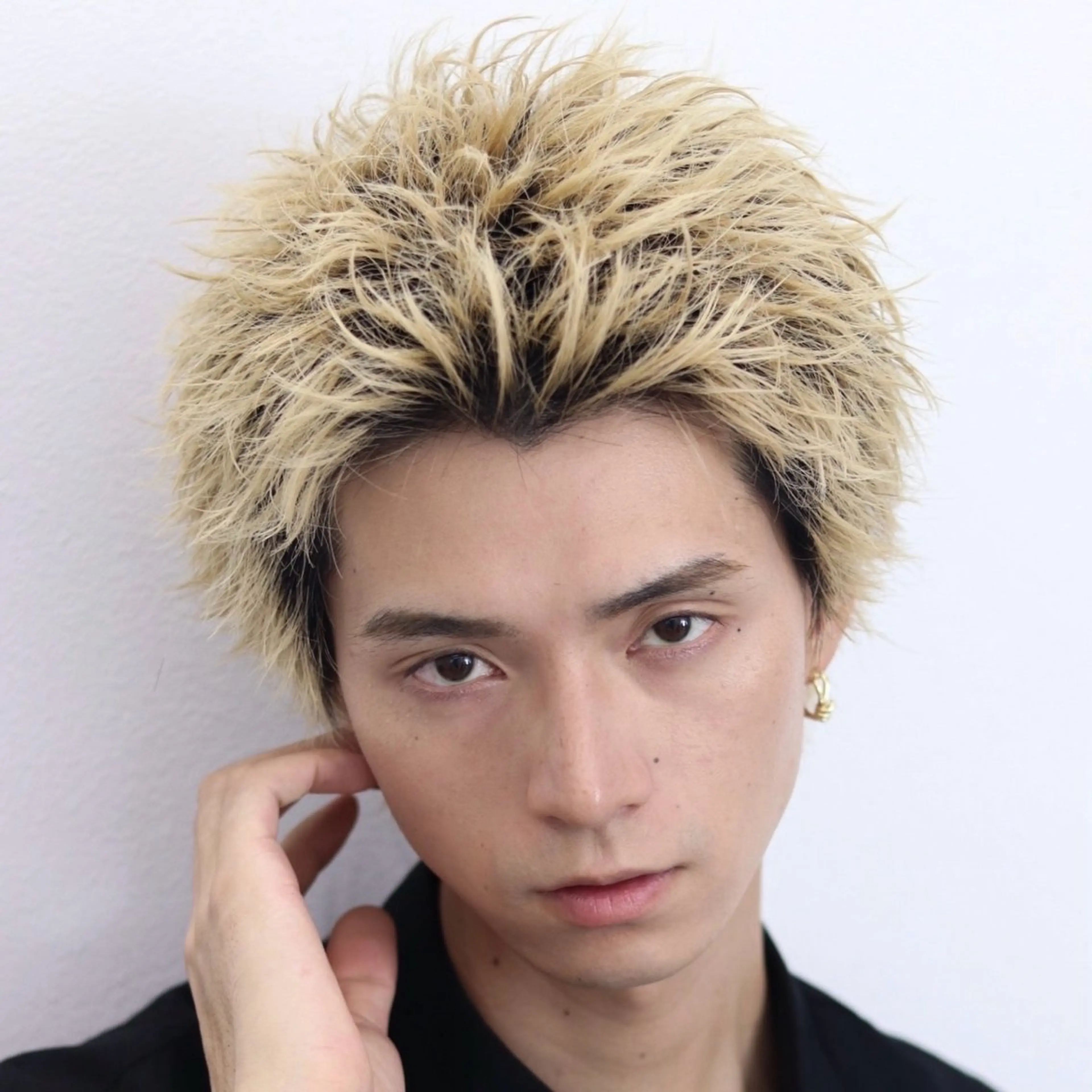 ショート カラー パーマ メンズ カット ヘアカラー トリートメント メンズ特化 😎キョウヘイ😎のヘアスタイル