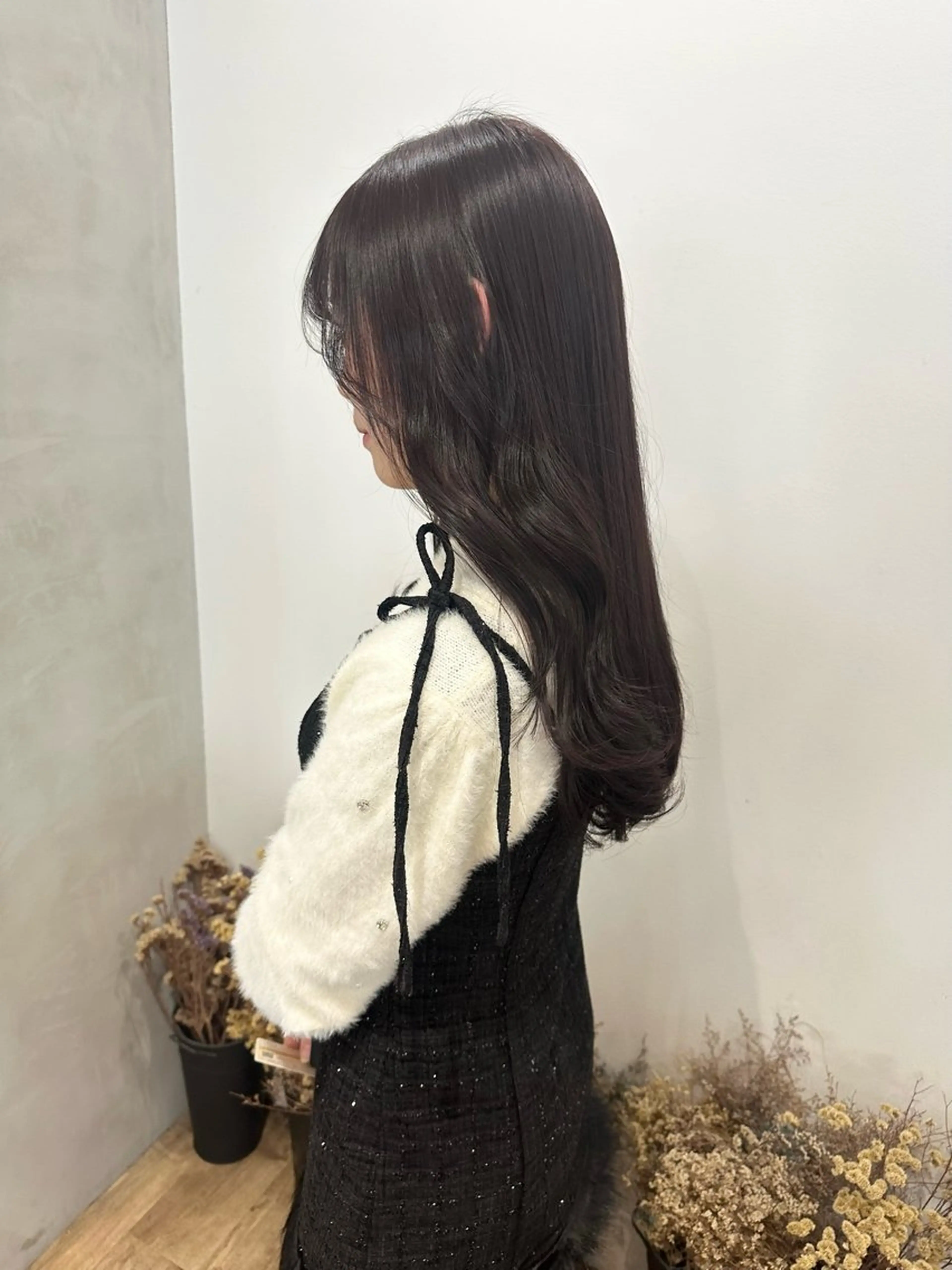 ロング カラー ヘアアレンジ ヘアカラー トリートメント himawari♡ 柔らかいカラーのヘアスタイル