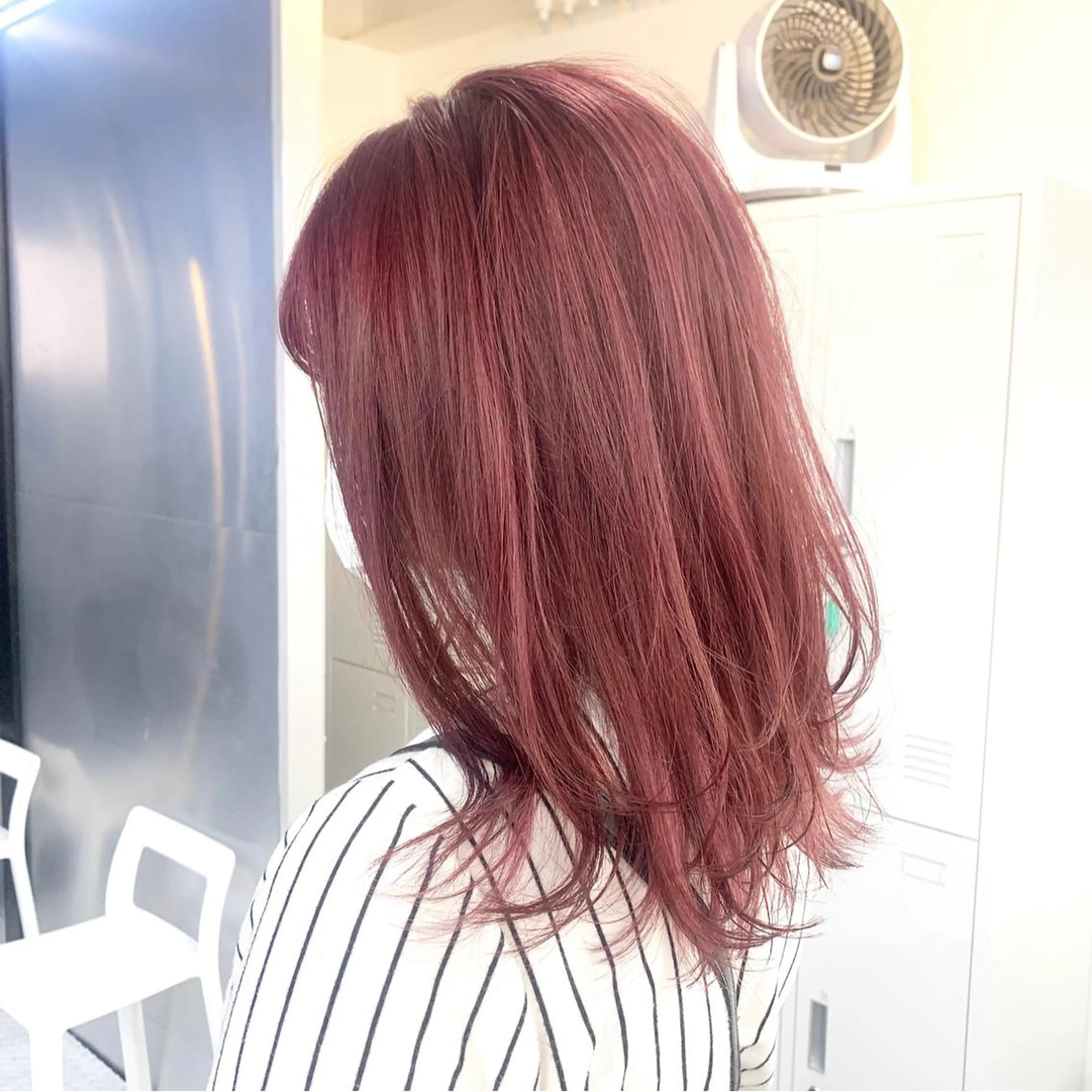 ロング カラー ハイトーン/美髪矯正 🍃大江拓実のヘアスタイル