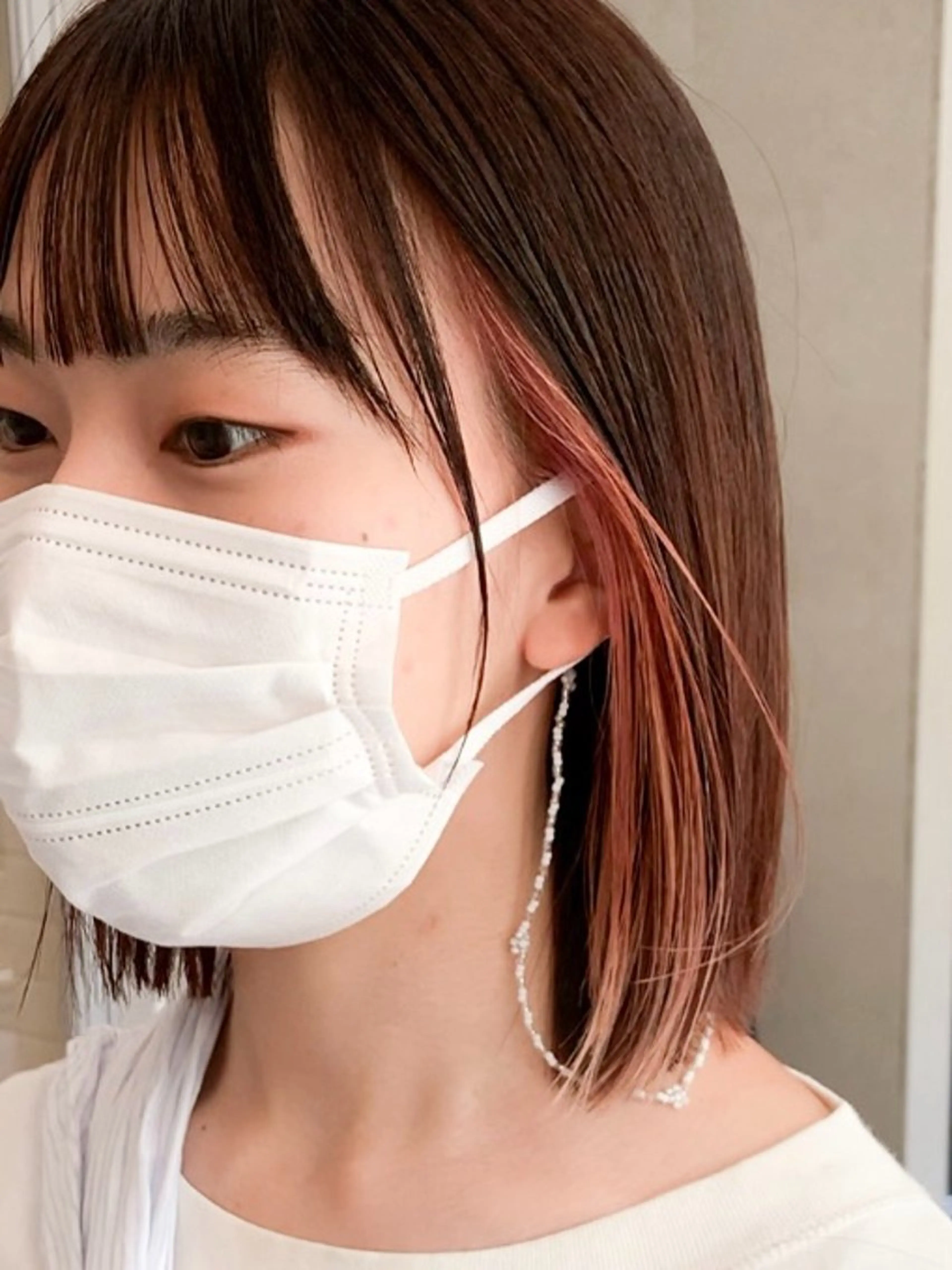 ショート ヘアカラー トリートメント 流音 【直前割あり】のヘアスタイル