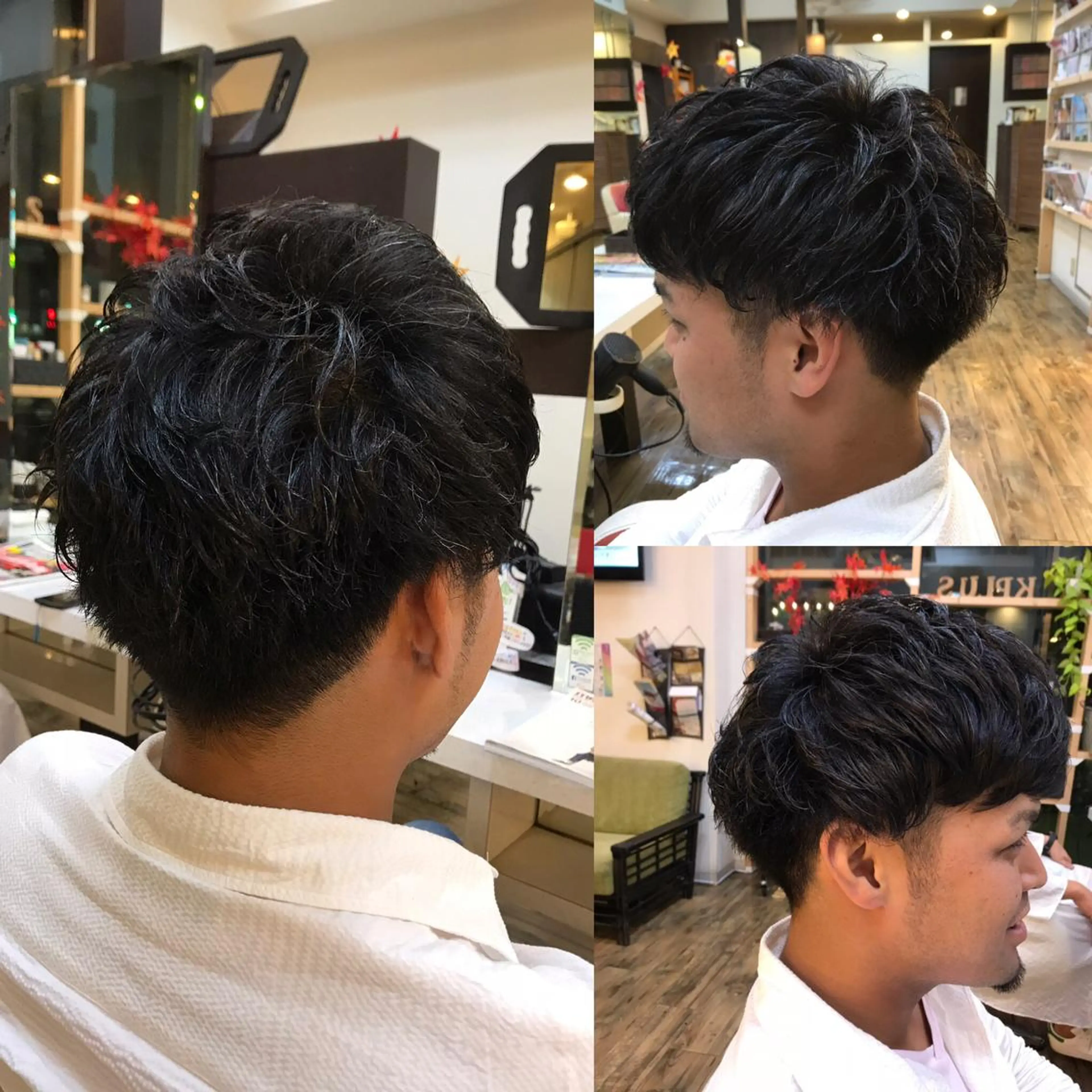 ショート メンズ ツーブロック 刈り上げ カット 赤羽、髪質改善サロン 吉野リョウスケのヘアスタイル