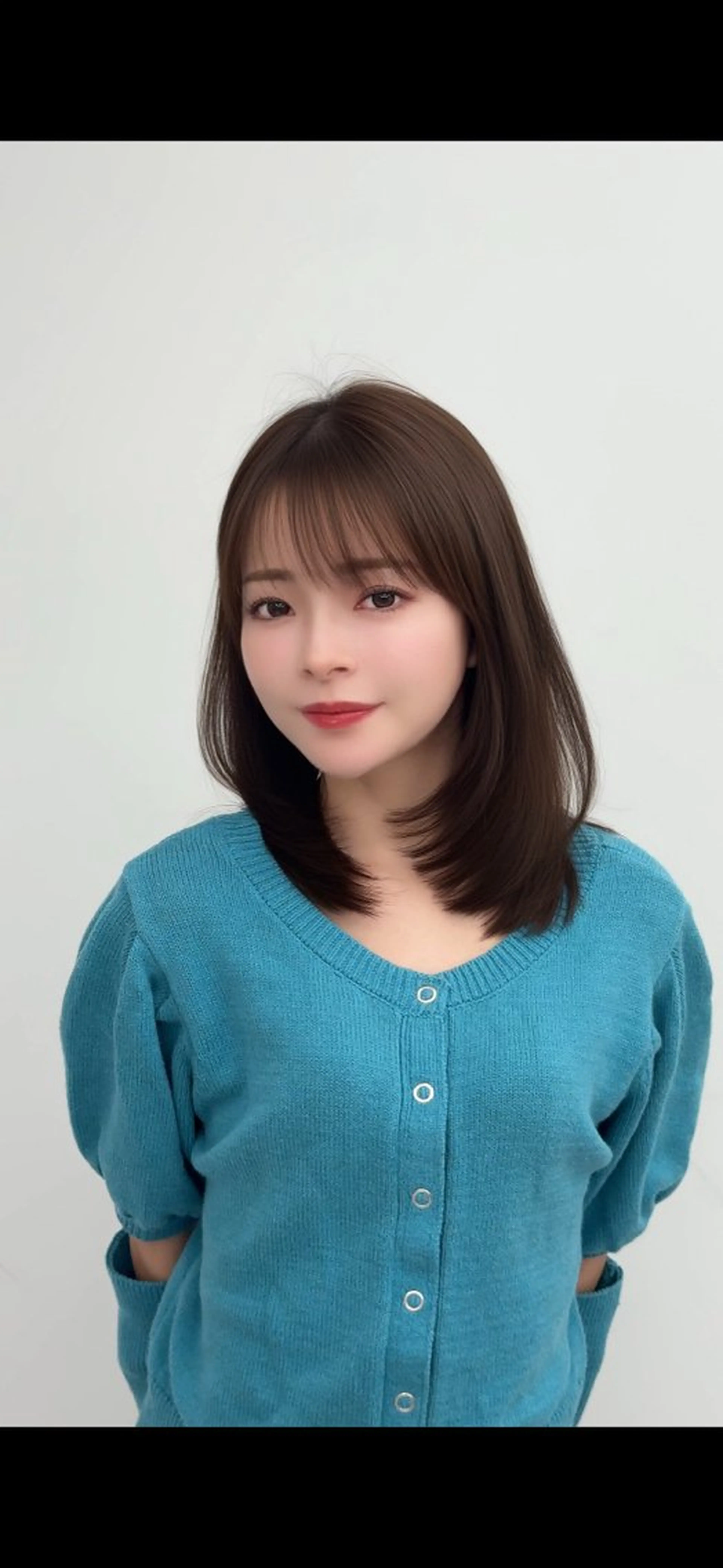 ミディアム カラー ヘアアレンジ カット ヘアカラー トリートメント 最小顔周り&レイヤー 特化/池袋/kokiのヘアスタイル