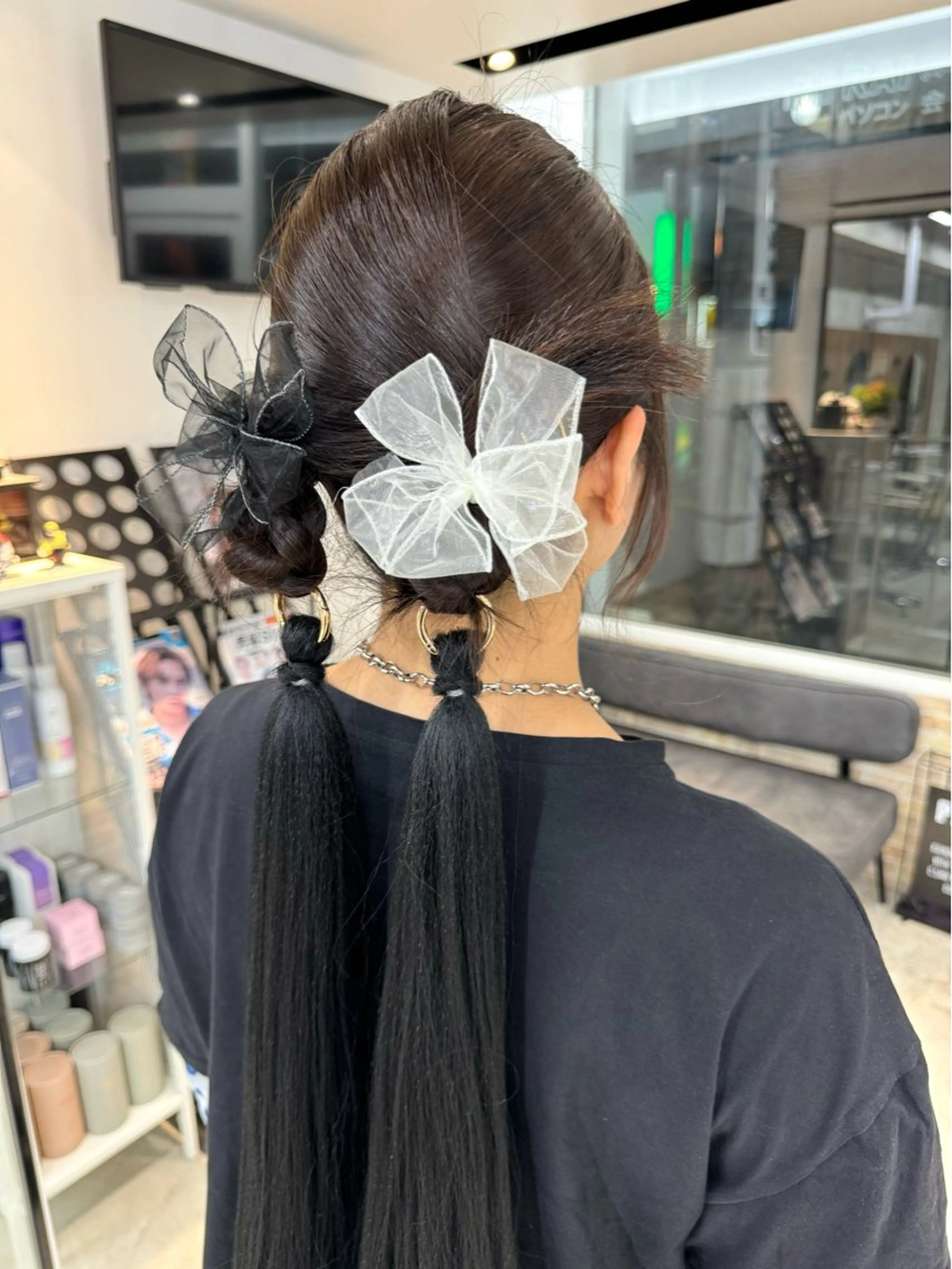ヘアアレンジ 艶カラー/アレンジ 🪞🎀✨️hinaのヘアスタイル
