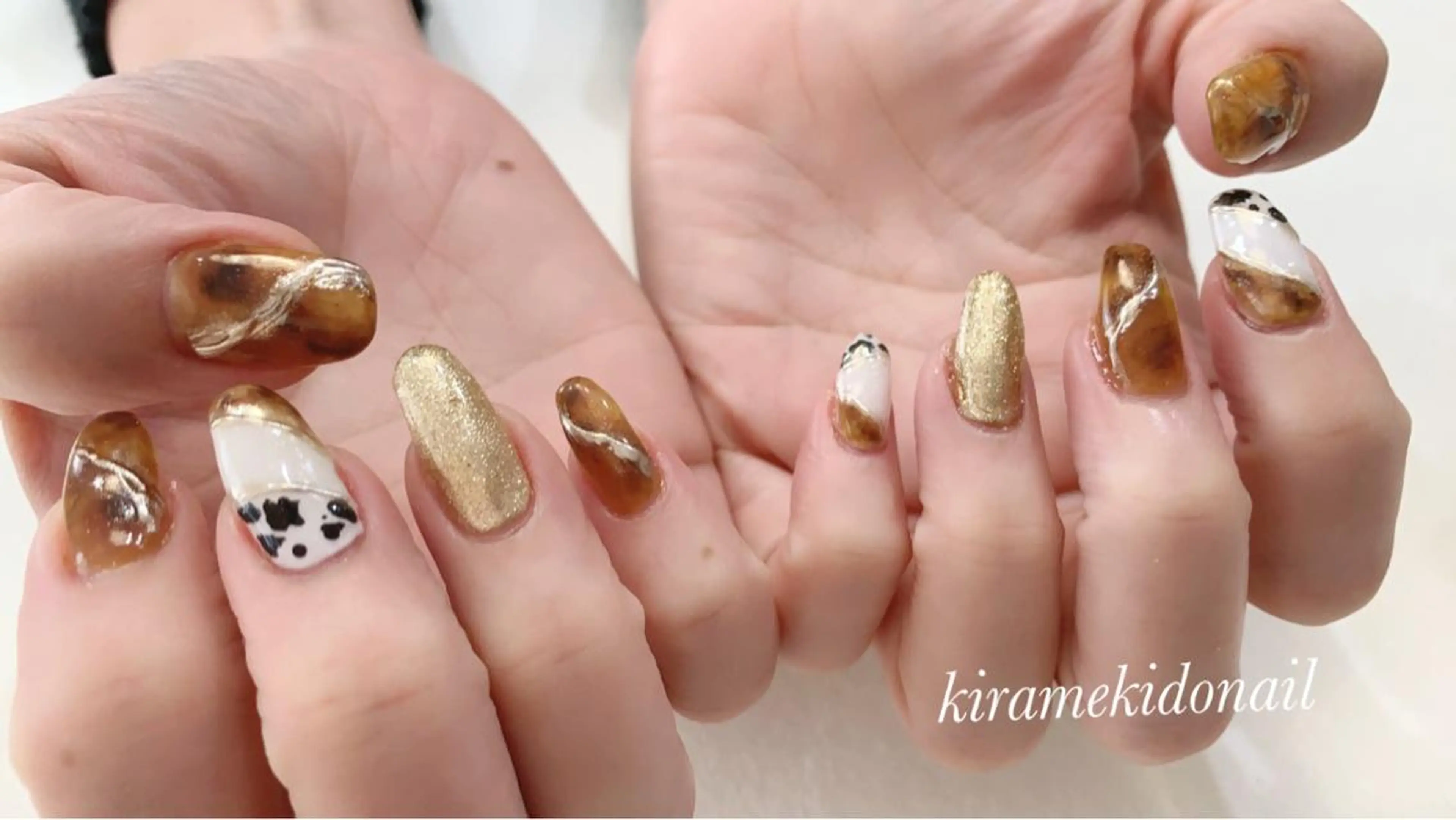 ネイル ハンドネイル kiramekido nail salon所属・林 禅のネイルデザイン