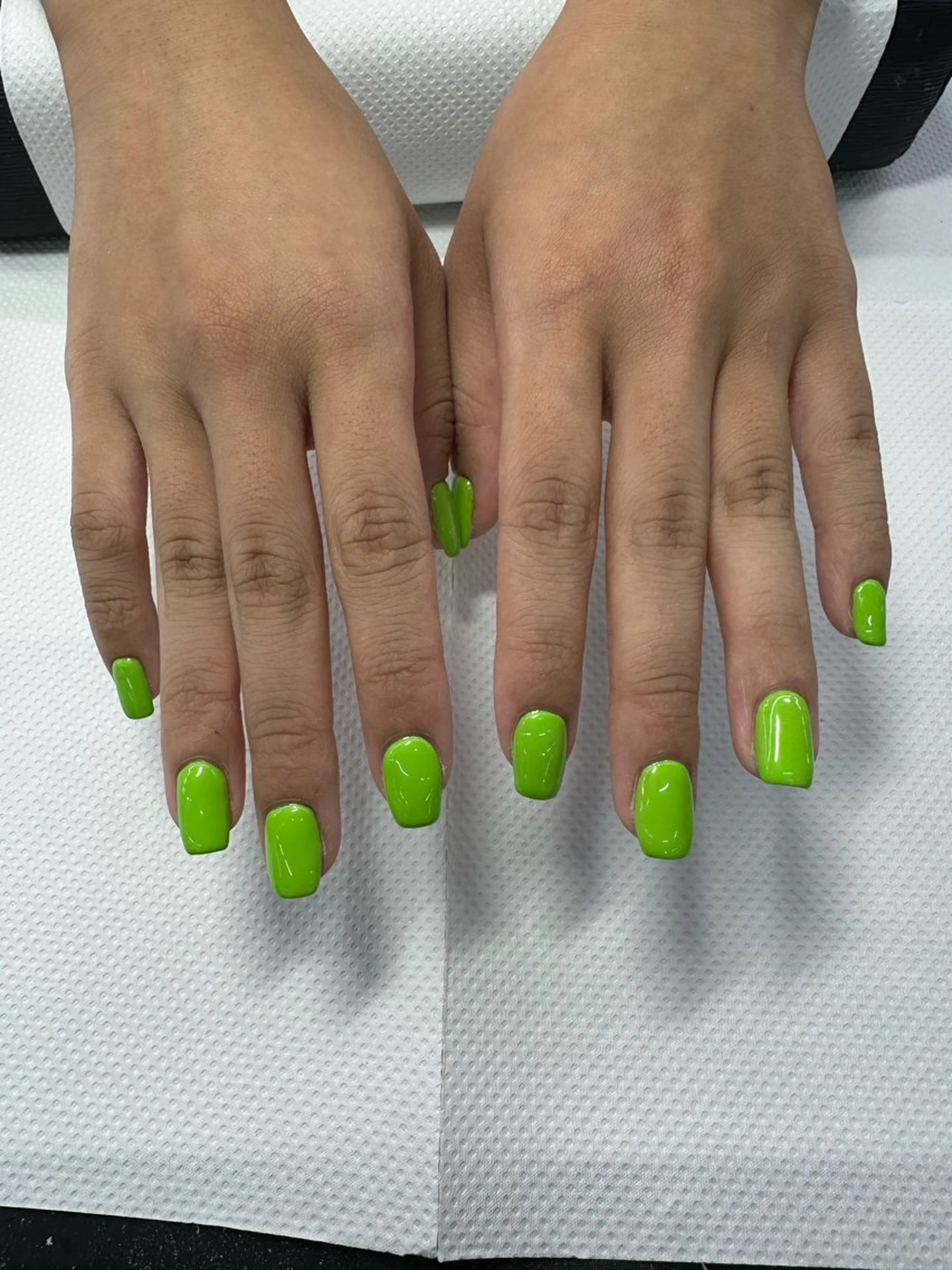 ネイル ワンカラーネイル 坪田 優花のネイルデザイン