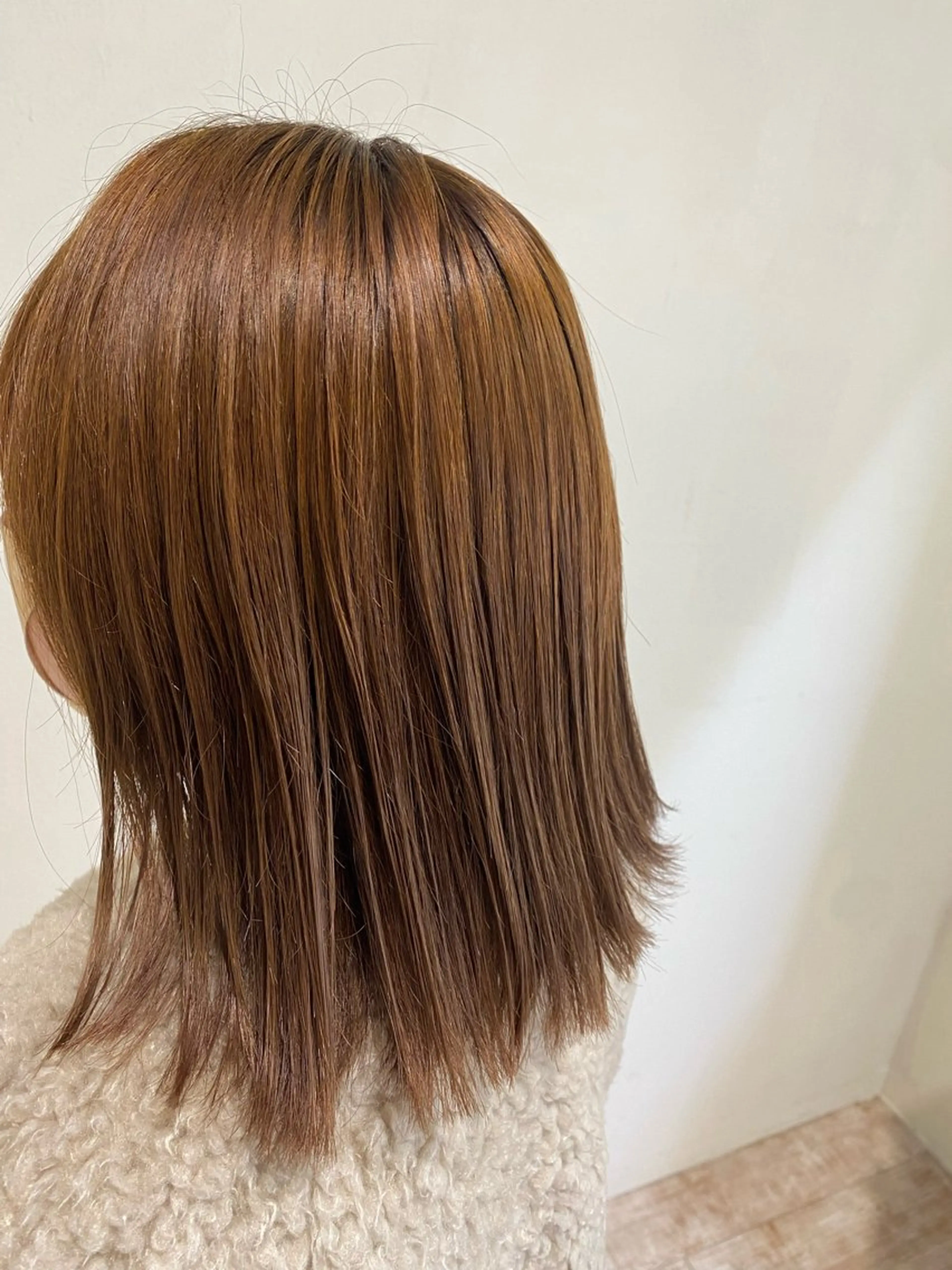 ミディアム カラー ブラウンカラー モデル募集中🐰 豊橋/金城未帆🌙のヘアスタイル