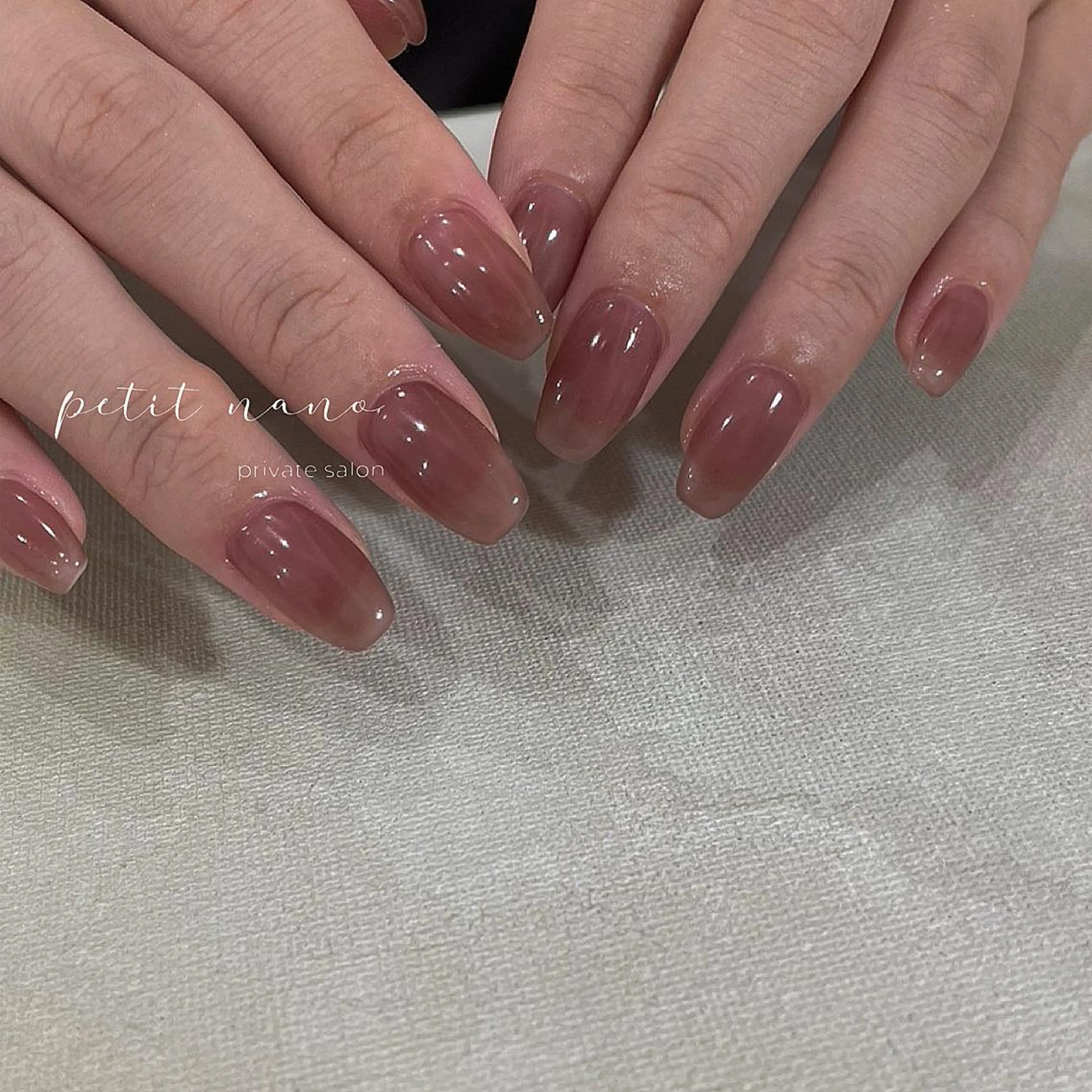 ネイル ジェルネイル 韓国ネイル マグネットネイル ニュアンスネイル パラジェル nail‪◯ petitnanoのネイルデザイン