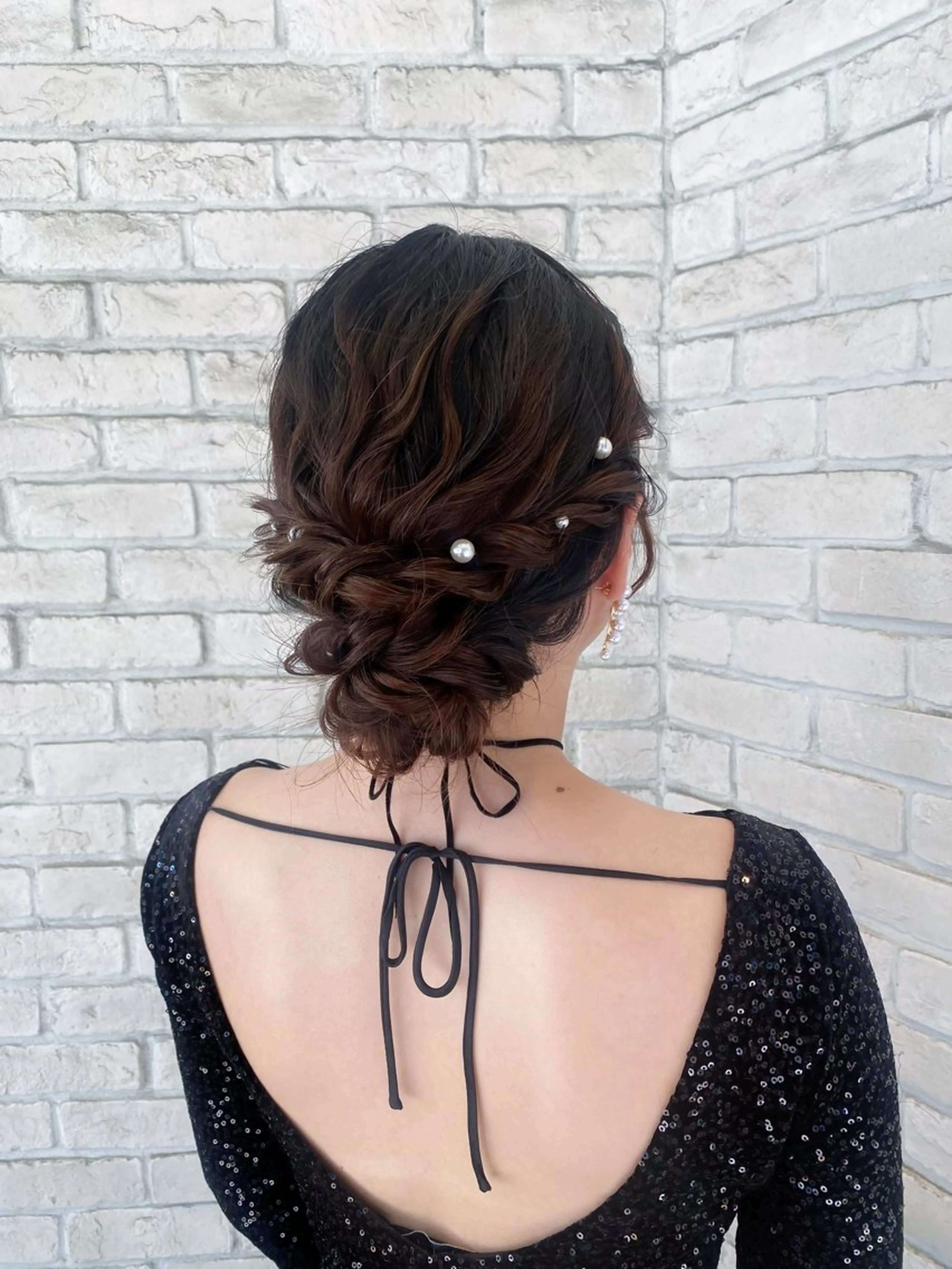 ヘアアレンジ 💙mai🫧 艶髪縮毛矯正のヘアスタイル