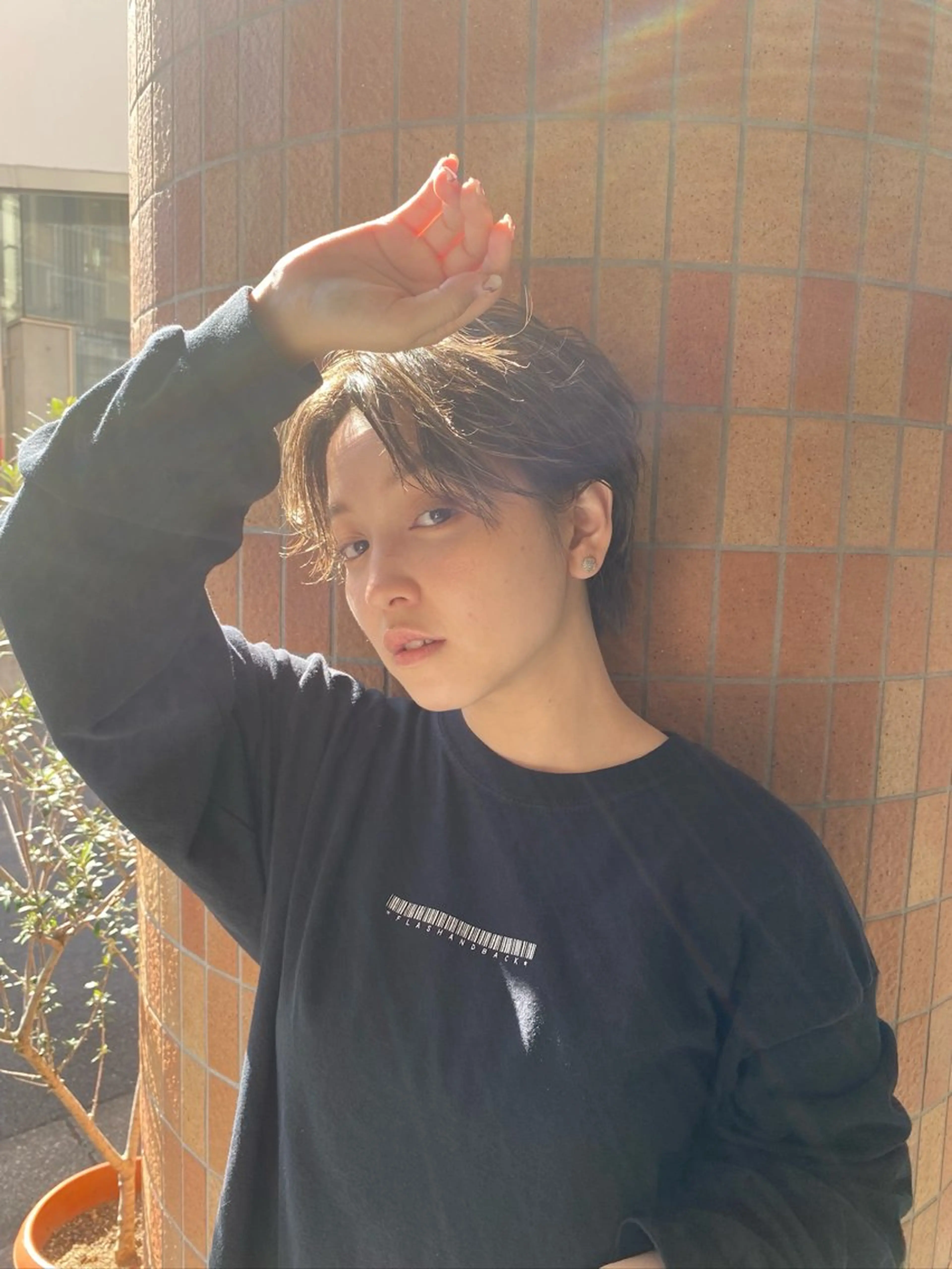 ショート カット ヘアカラー トリートメント ✂︎cadre✂︎ 🪶かまだれいし🪶のヘアスタイル