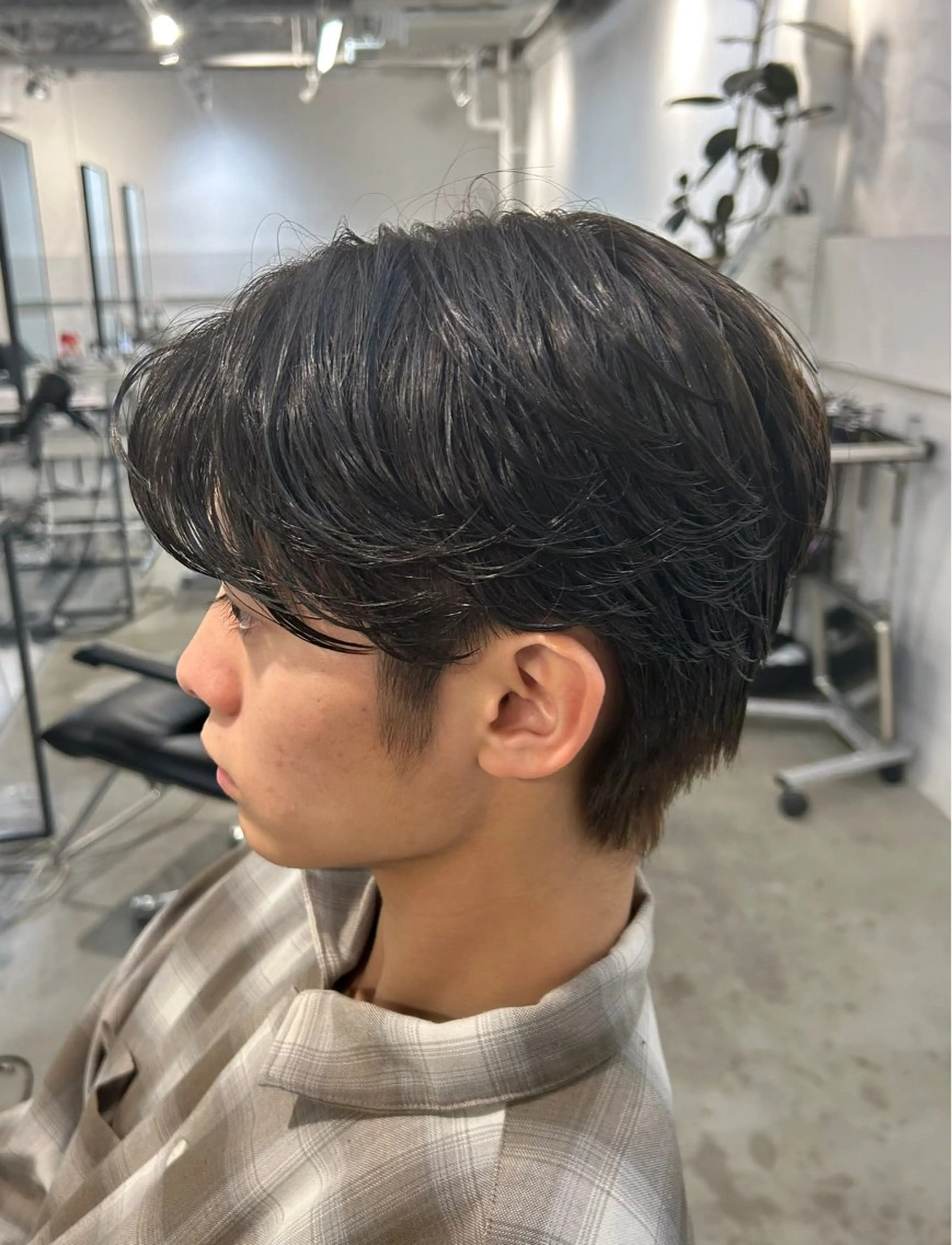 パーマ メンズ 💈癖毛の救世主 曲がる縮毛矯正💈のヘアスタイル