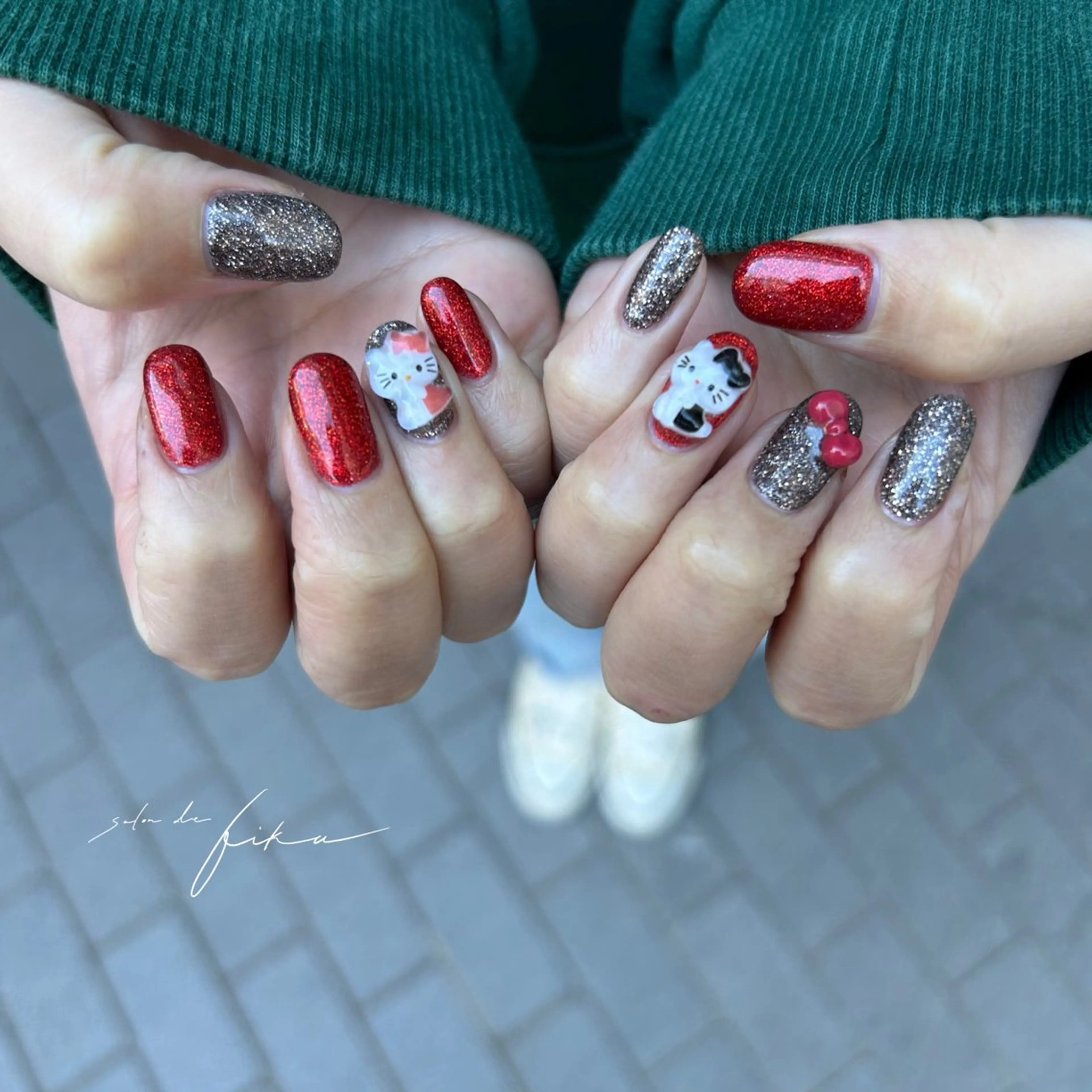 ネイル Rio 𓍼のネイルデザイン