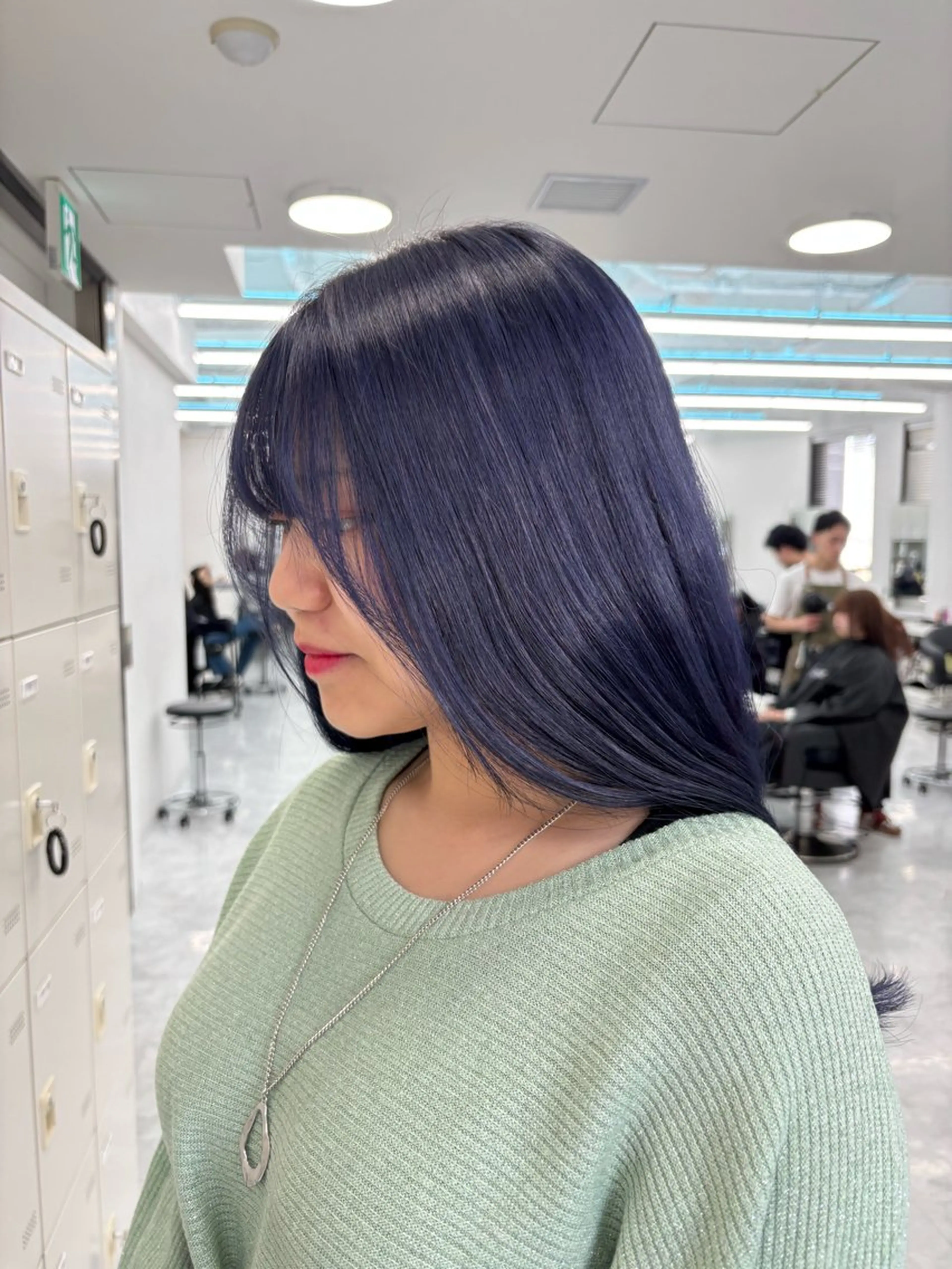 ロング カラー ヘアカラー ヘッドスパ ヘアセット 斗和🫧天神/ハイ トーン／透明感カラーのヘアスタイル
