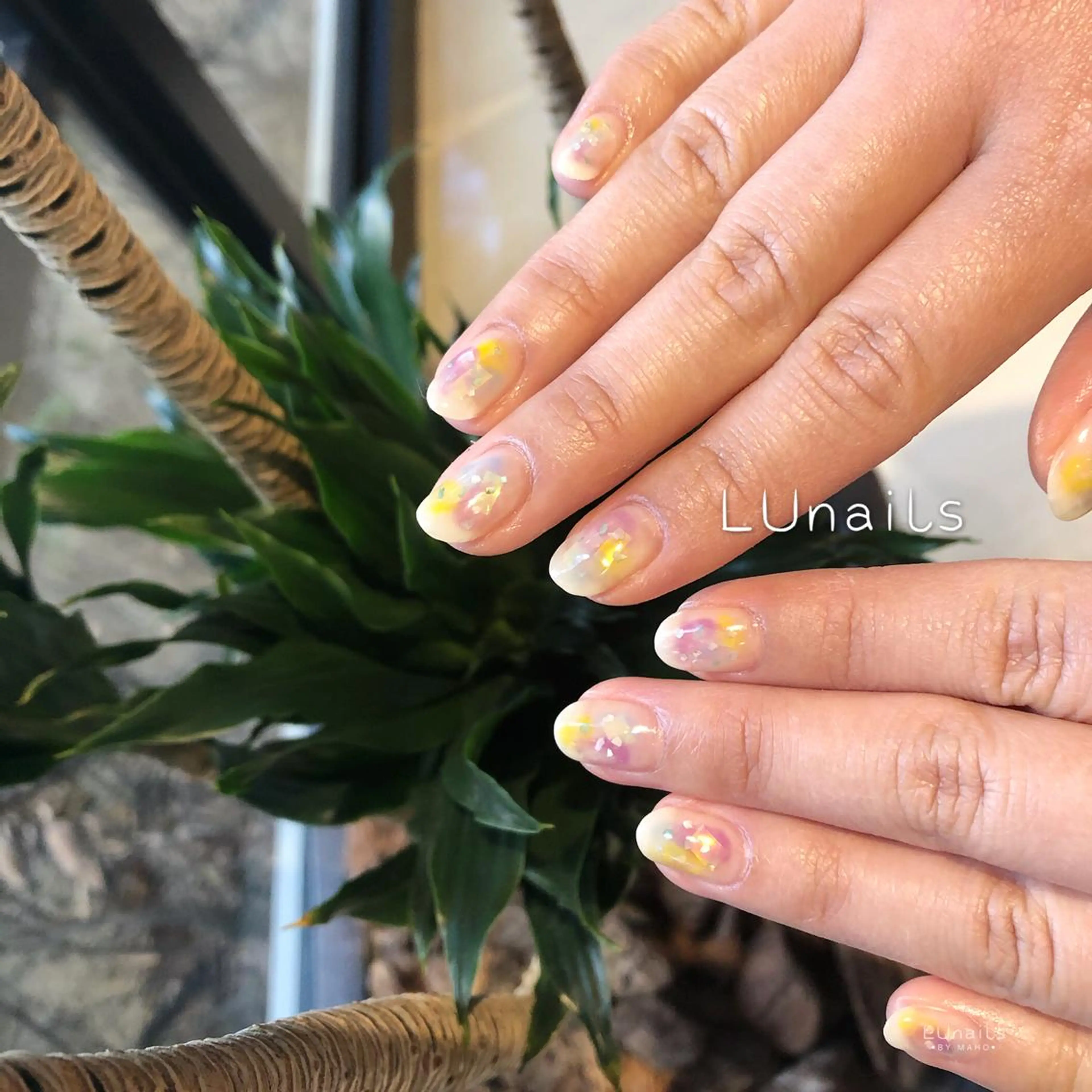 ネイル ハンドネイル LUnails MAHOのネイルデザイン